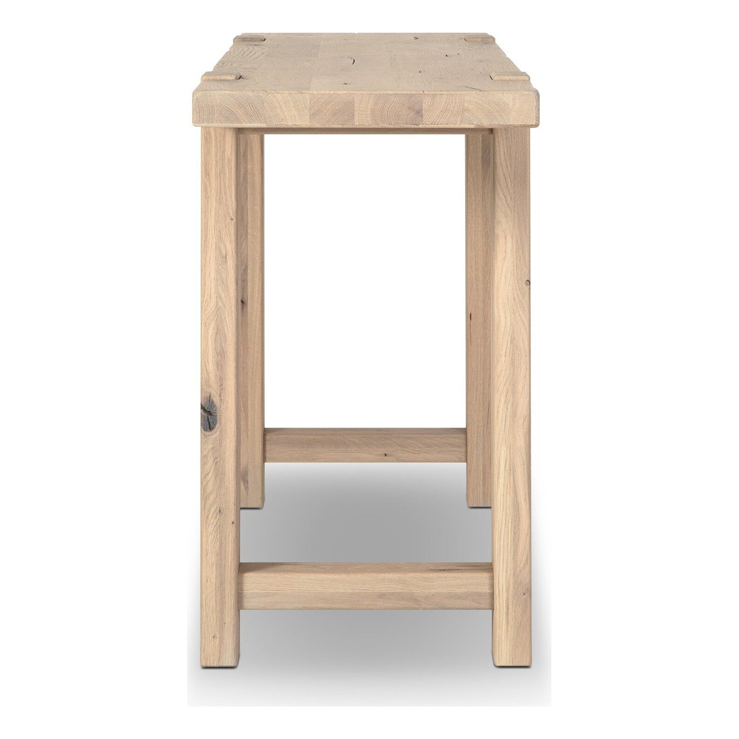 Four Hands Matei Bleached Oak Console Table