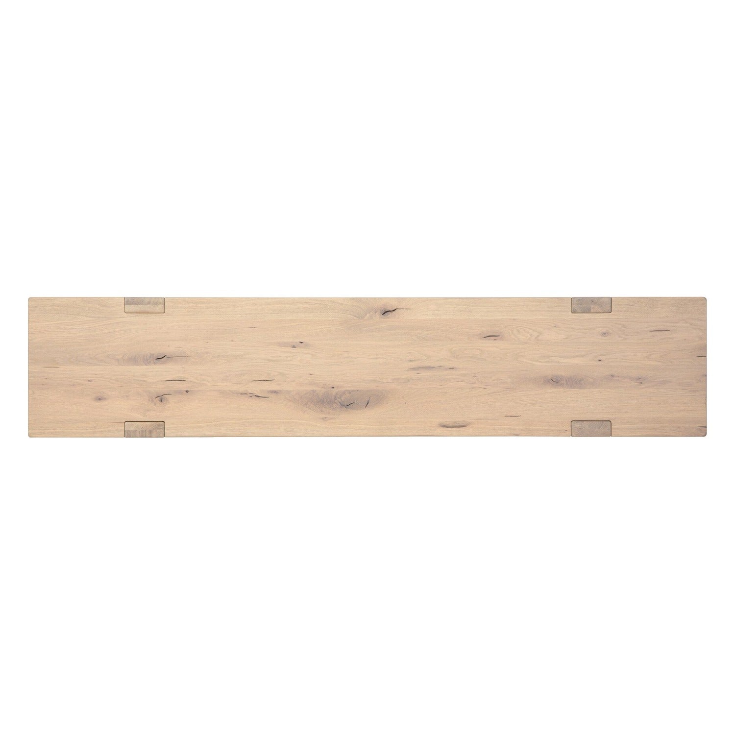 Four Hands Matei Bleached Oak Console Table