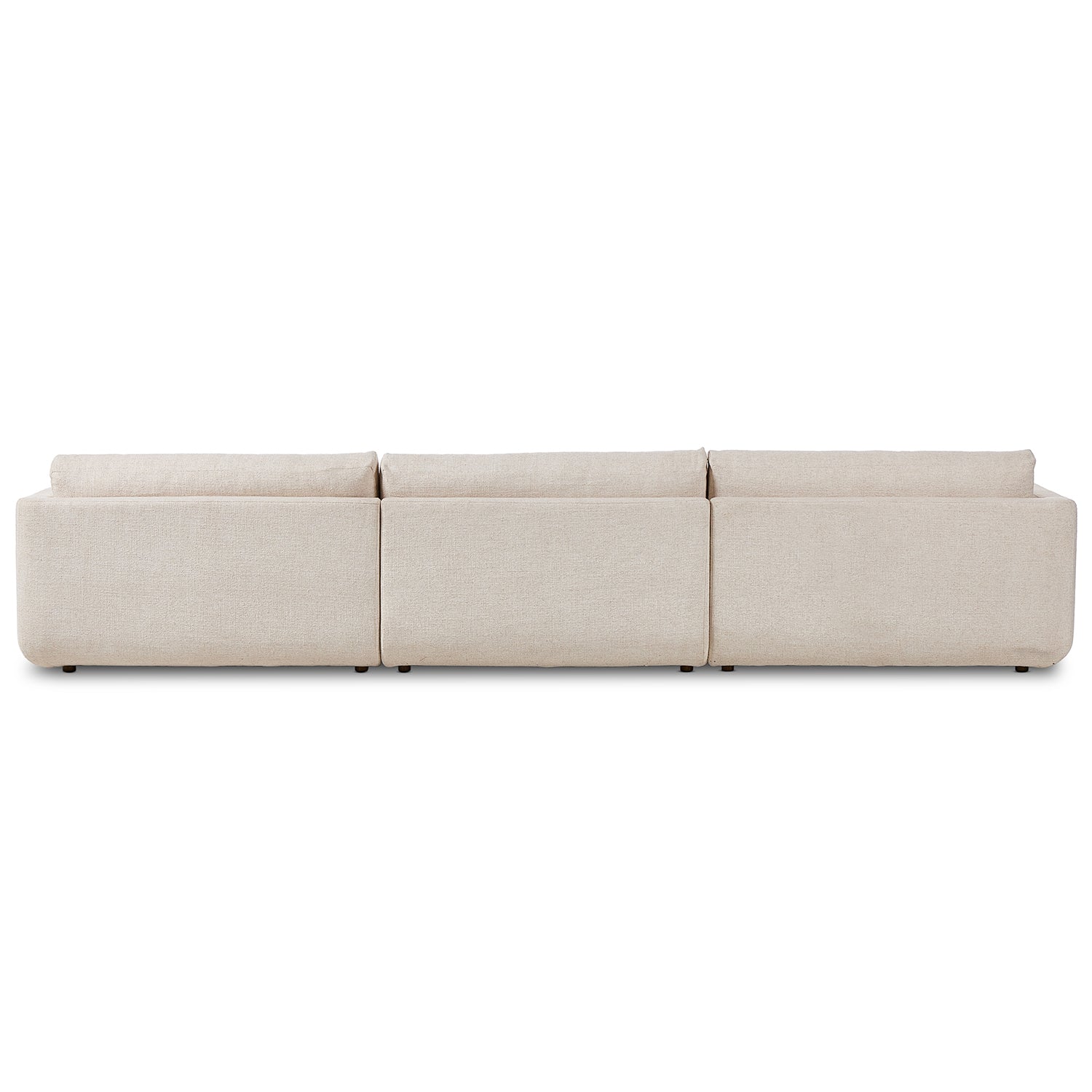 Four Hands Tolans 3 Piece Sectional with Ottoman