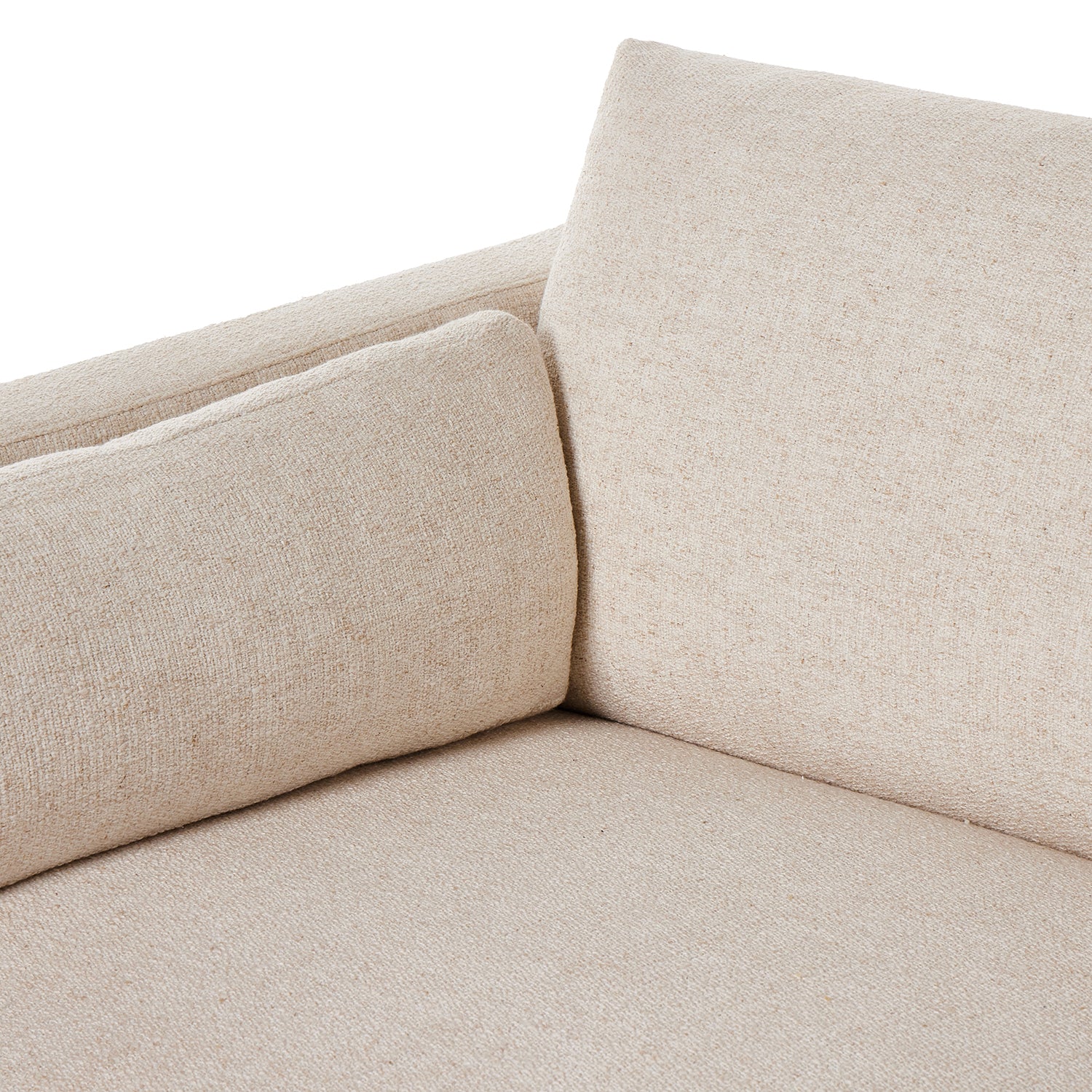 Four Hands Tolans 3 Piece Sectional with Ottoman