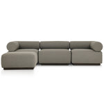 Four Hands Lenox Outdoor 3-Piece Sectional with Ottoman
