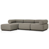 Four Hands Lenox Outdoor 3-Piece Sectional with Ottoman