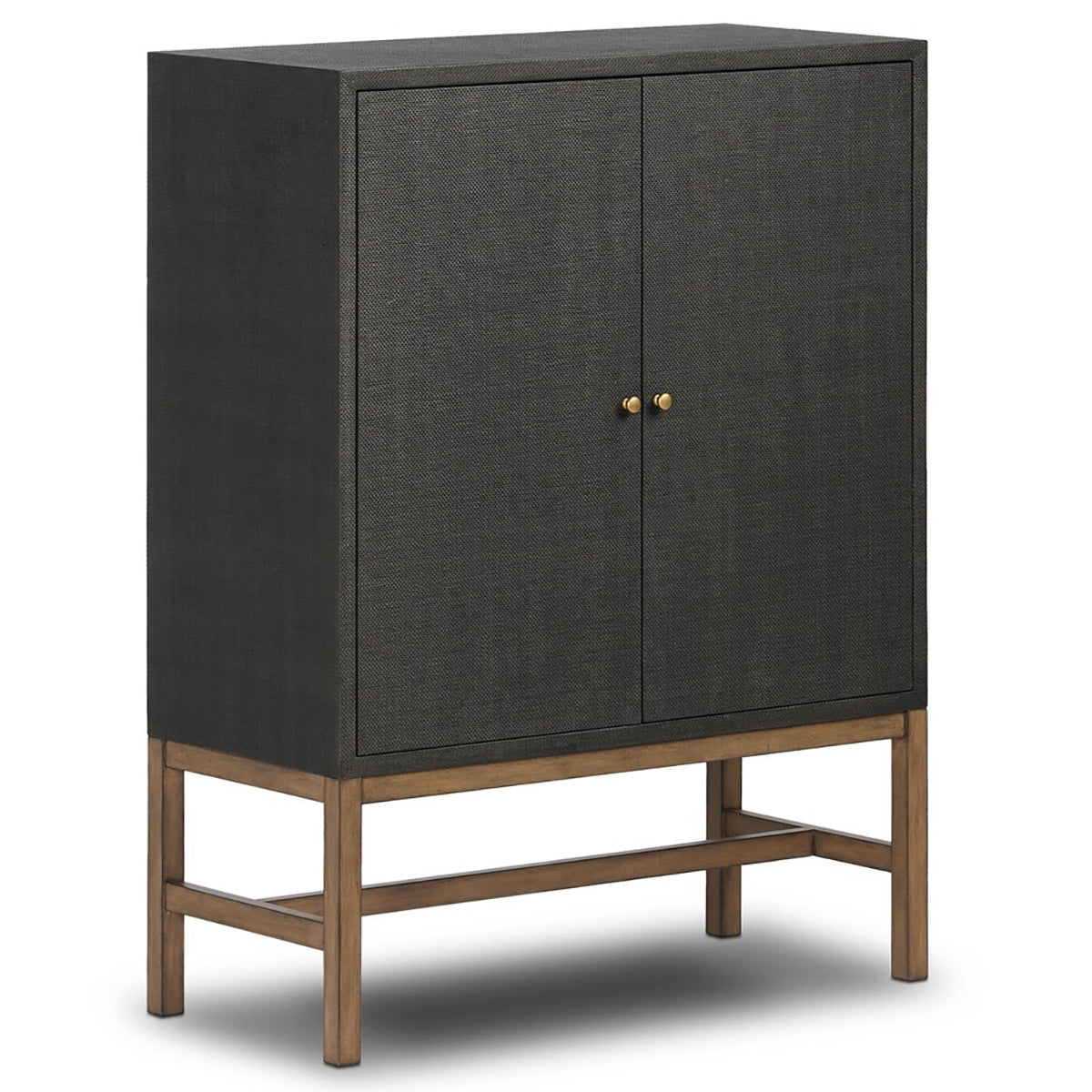 Four Hands Fiona Black Bar Cabinet