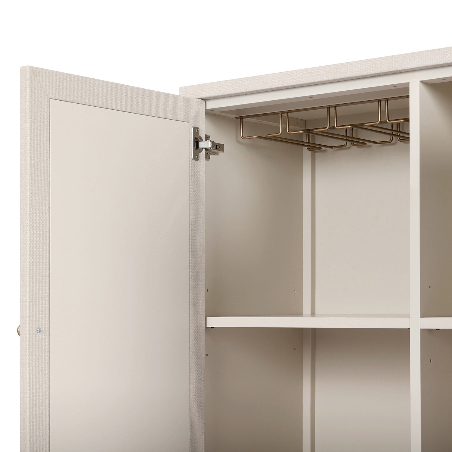Four Hands Fiona Ivory Bar Cabinet - Final Sale