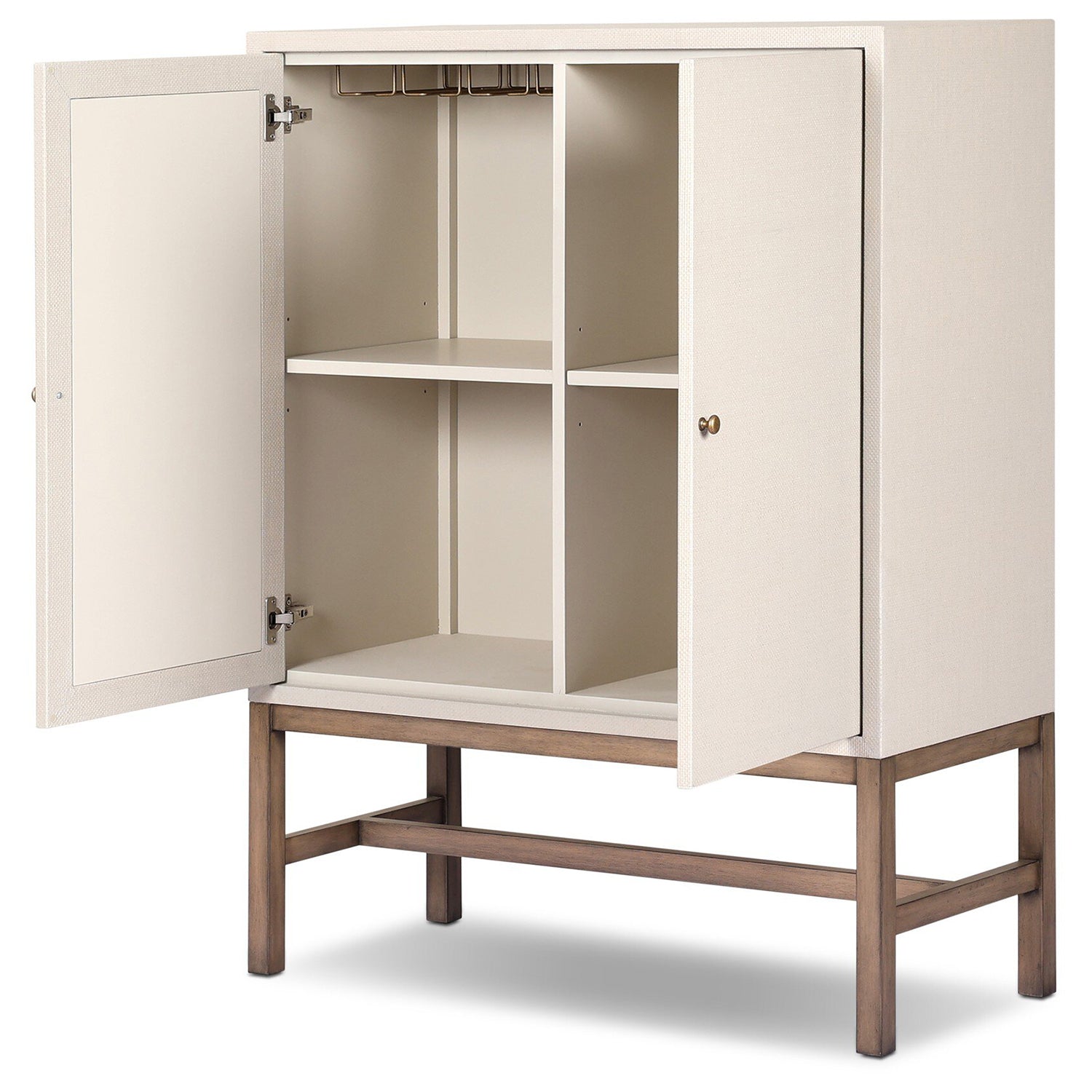 Four Hands Fiona Ivory Bar Cabinet