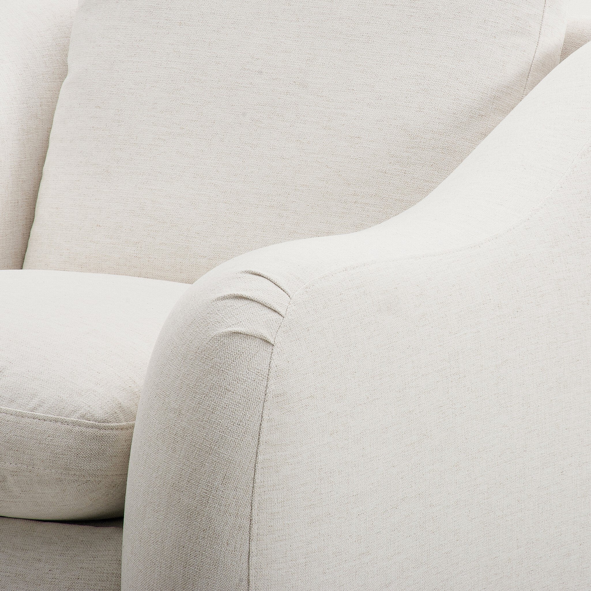 Four Hands Crawford Crypton Nomad Snow Power Recliner detail view