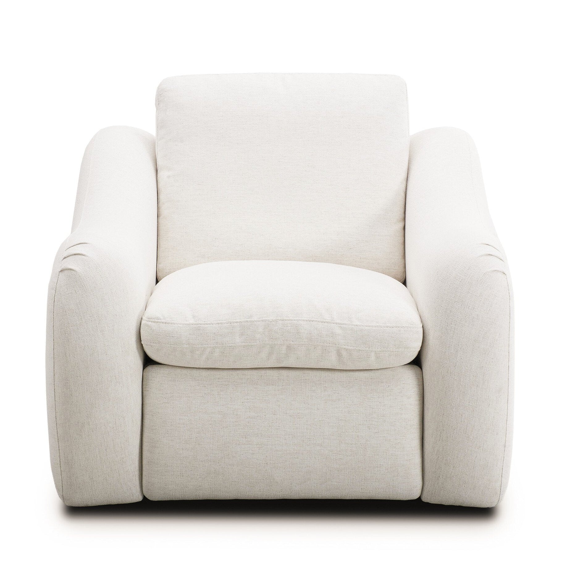 Four Hands Crawford Crypton Nomad Snow Power Recliner front view