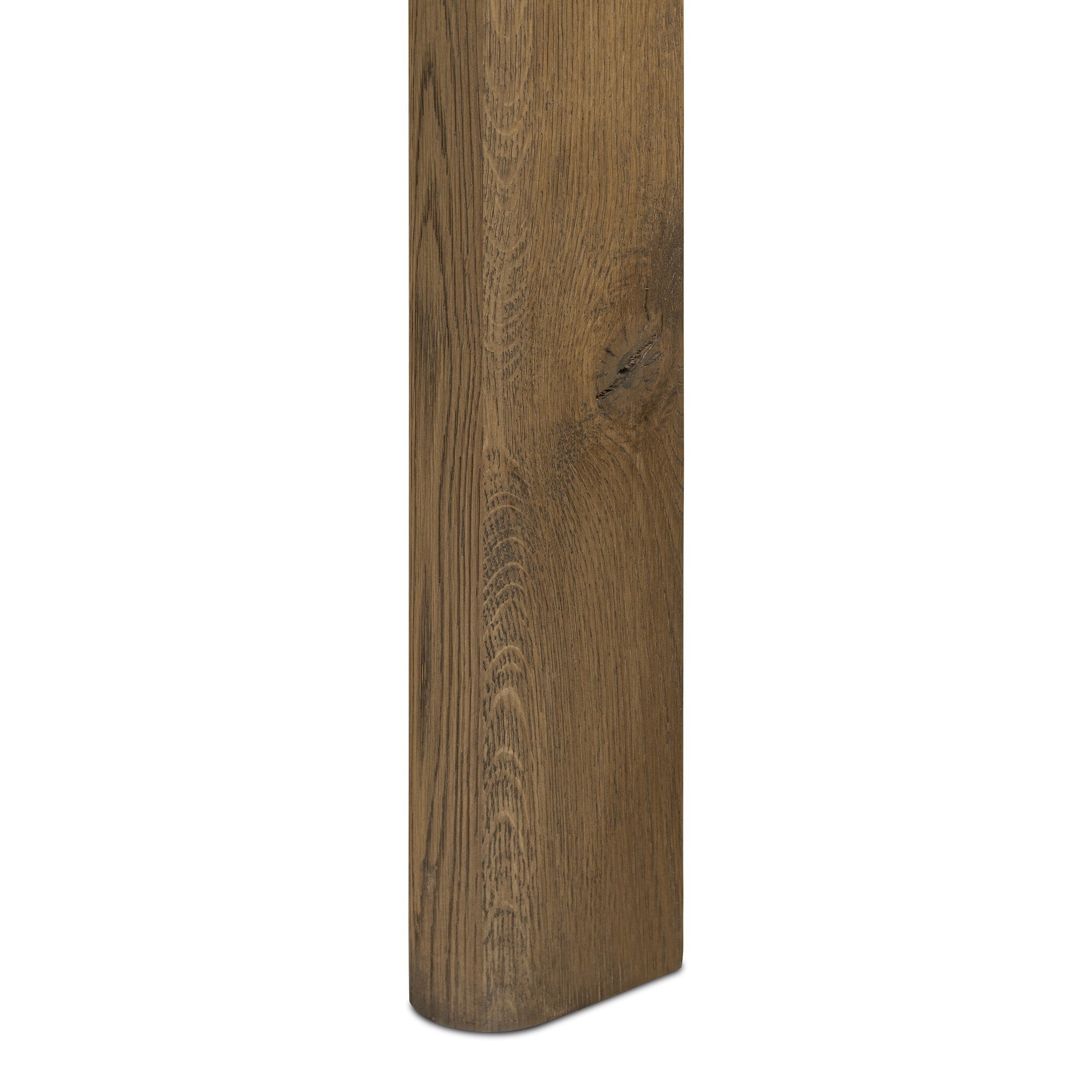 Four Hands Noeline Resawn Worn Oak Extension Dining Table detail view 5