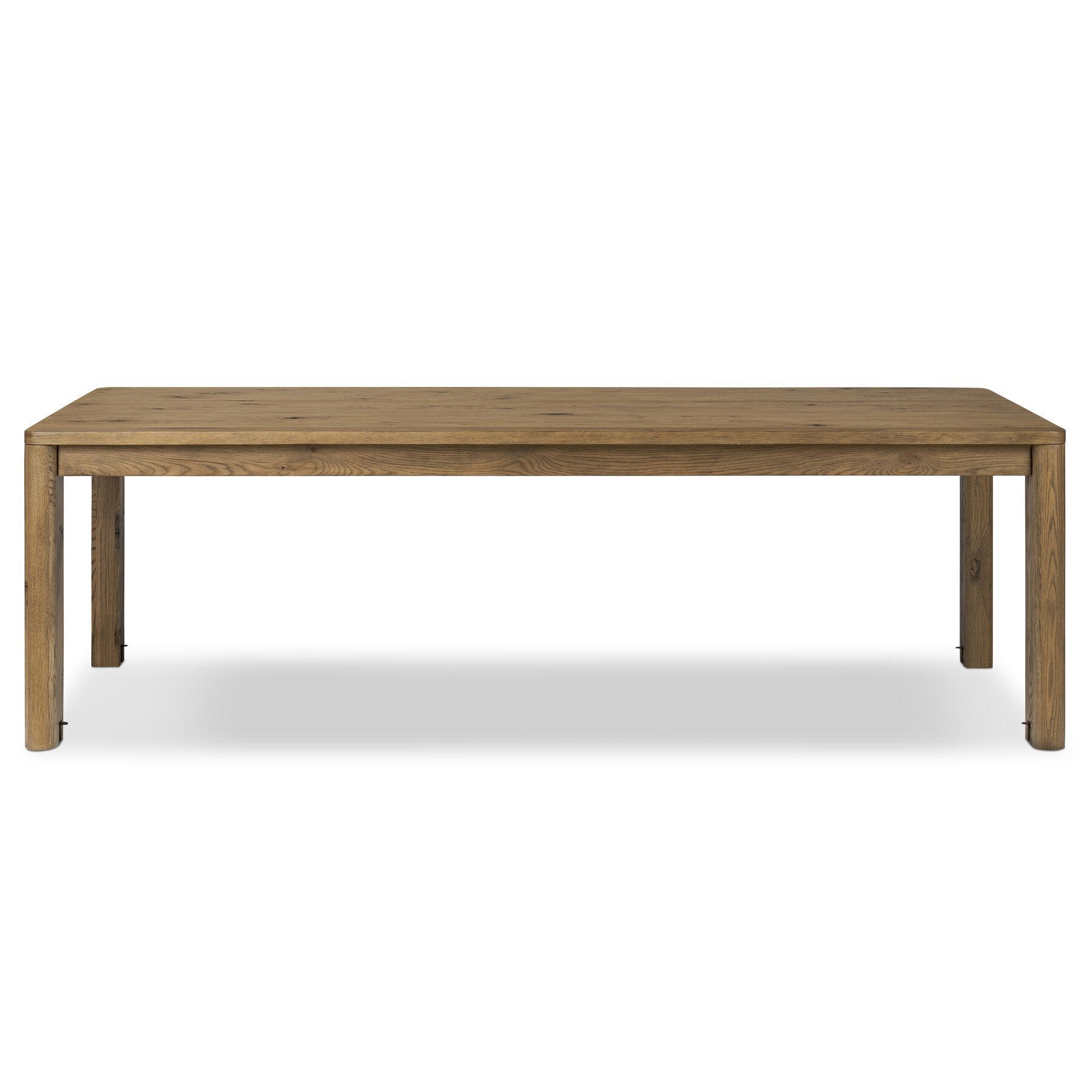 Four Hands Noeline Resawn Worn Oak Extension Dining Table front view