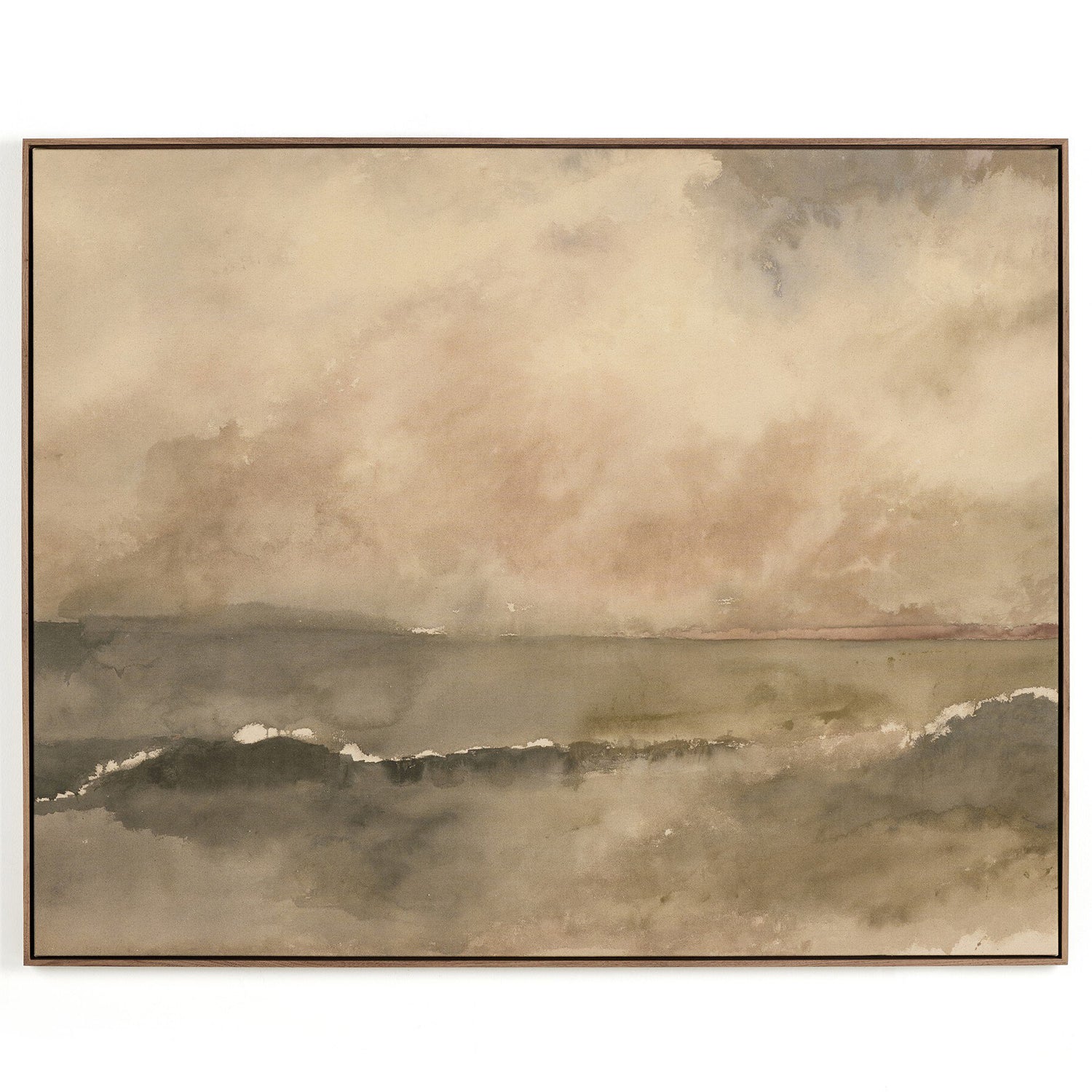 Four Hands x Aileen Fitzgerald You Said I Am The Sea Canvas Framed Art