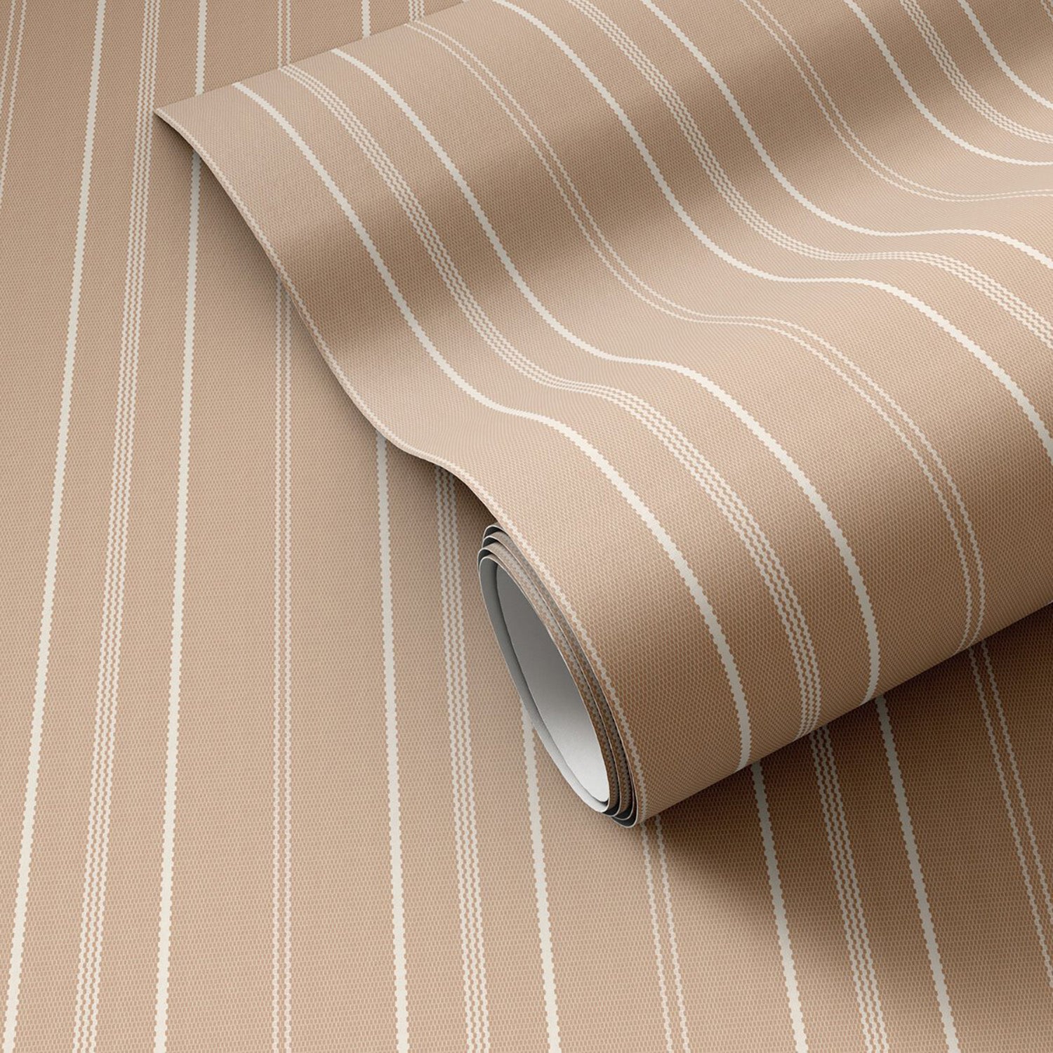 Getty Images x Four Hands Stripe Tan I Wallpaper