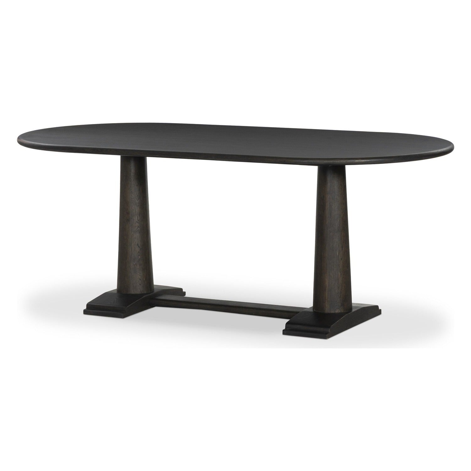 Four Hands Chamberlain Espresso Oak Dining Table