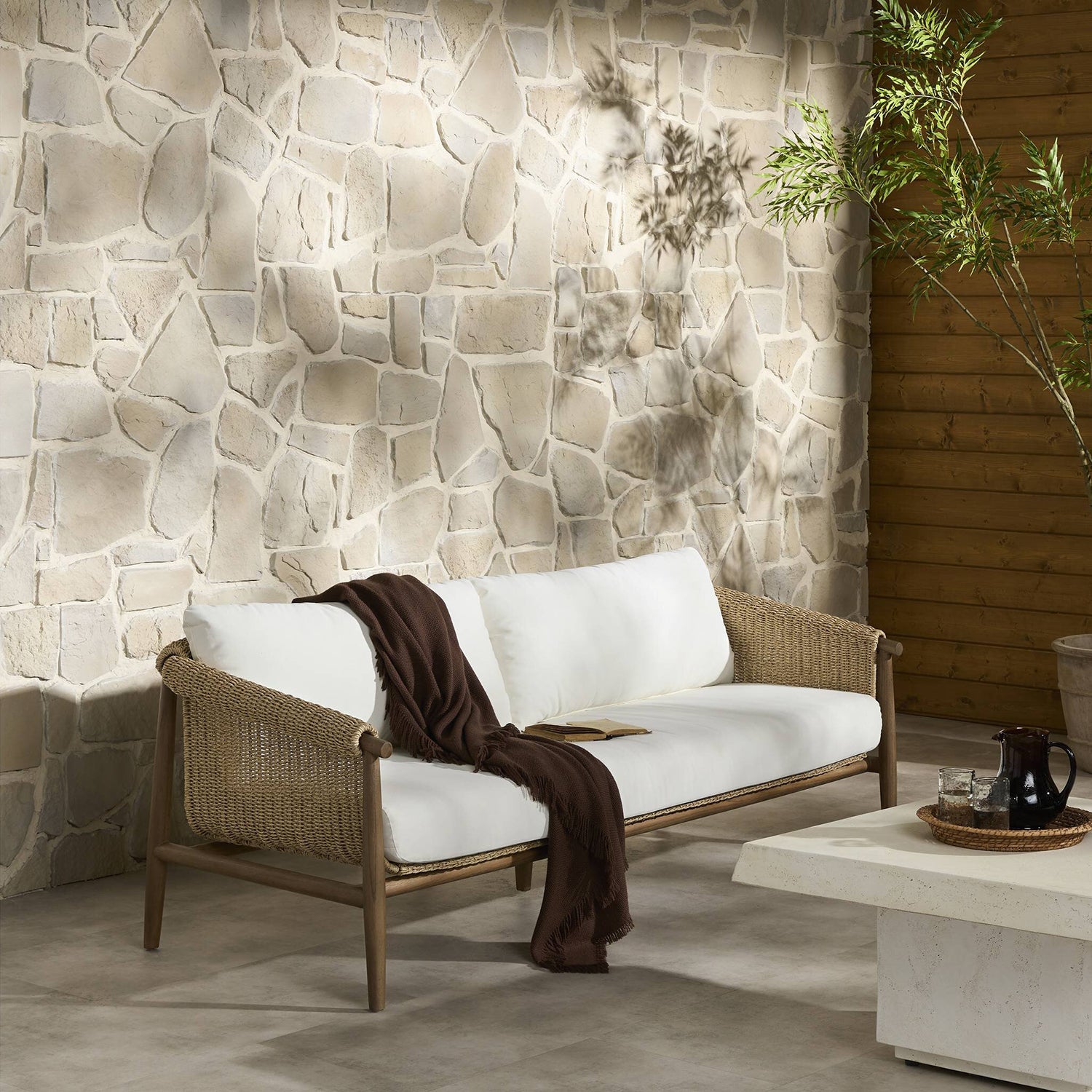 Four Hands Cambrie Outdoor Sofa