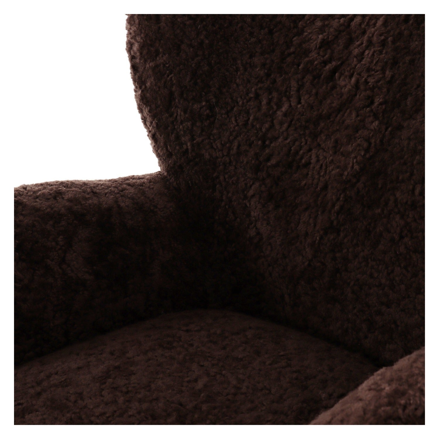 Four Hands Amelie Cocoa Shearling Chair