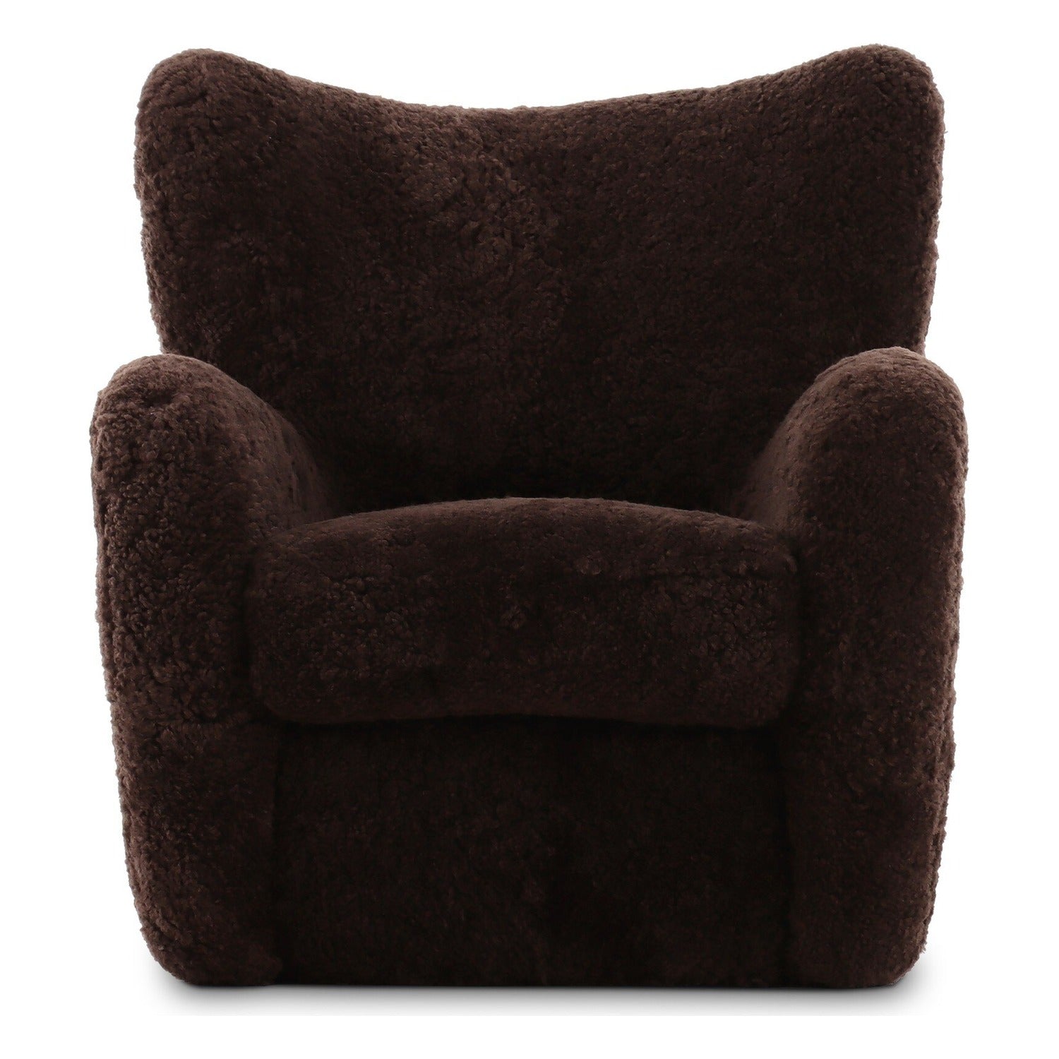 Four Hands Amelie Cocoa Shearling Chair