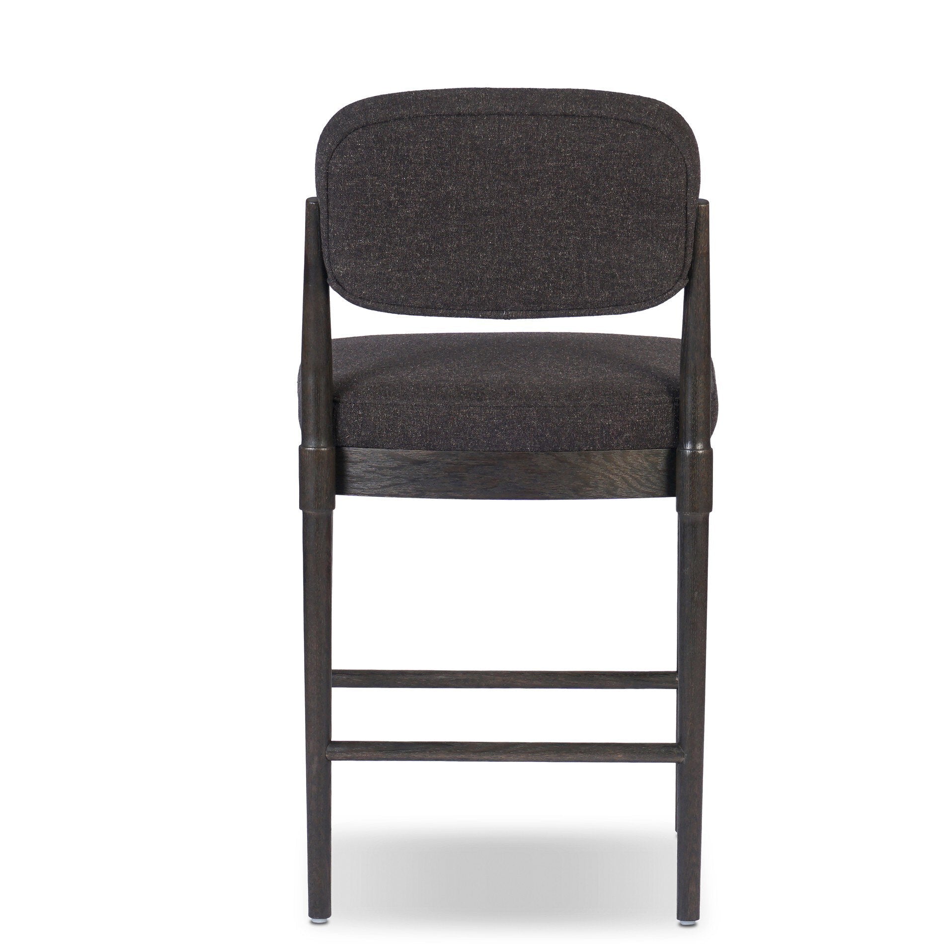 Four Hands Esther Antwerp Noir Counter Stool back view