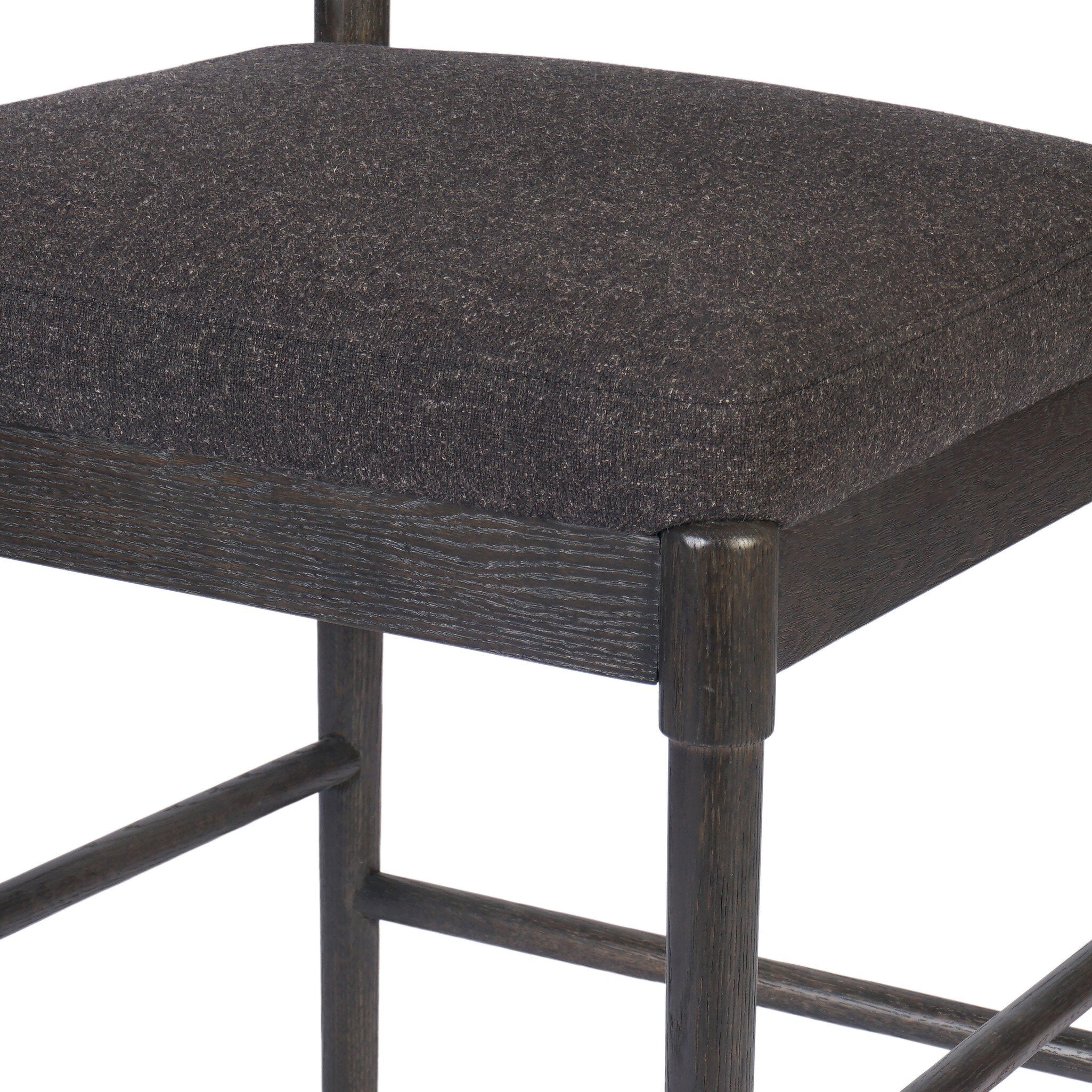 Four Hands Esther Antwerp Noir Counter Stool detail view 3