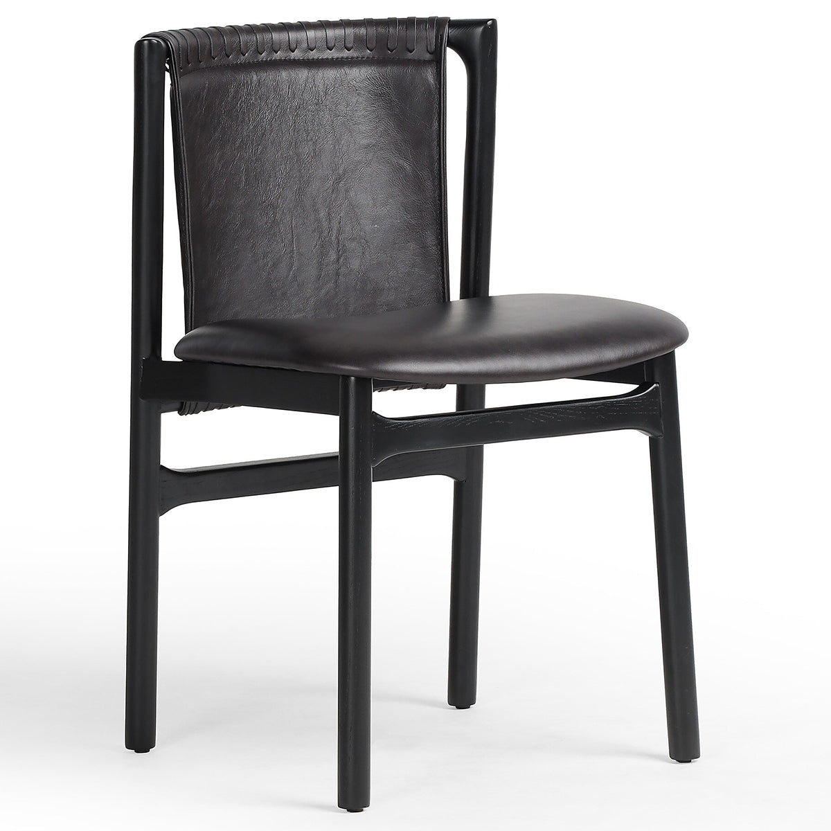 Four Hands Baden Leather Dining Chair Set of 2