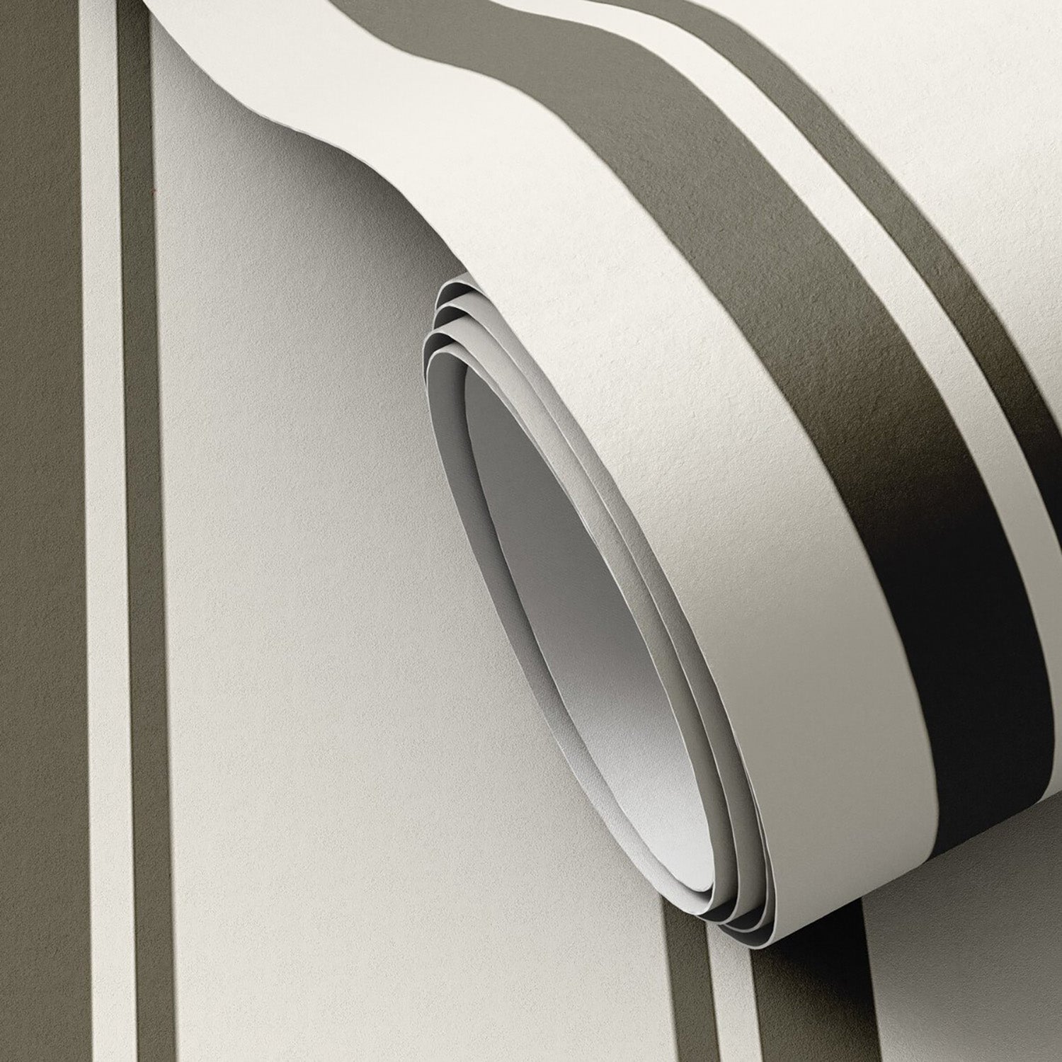 Getty Images x Four Hands Multi Stripe Olive II Wallpaper