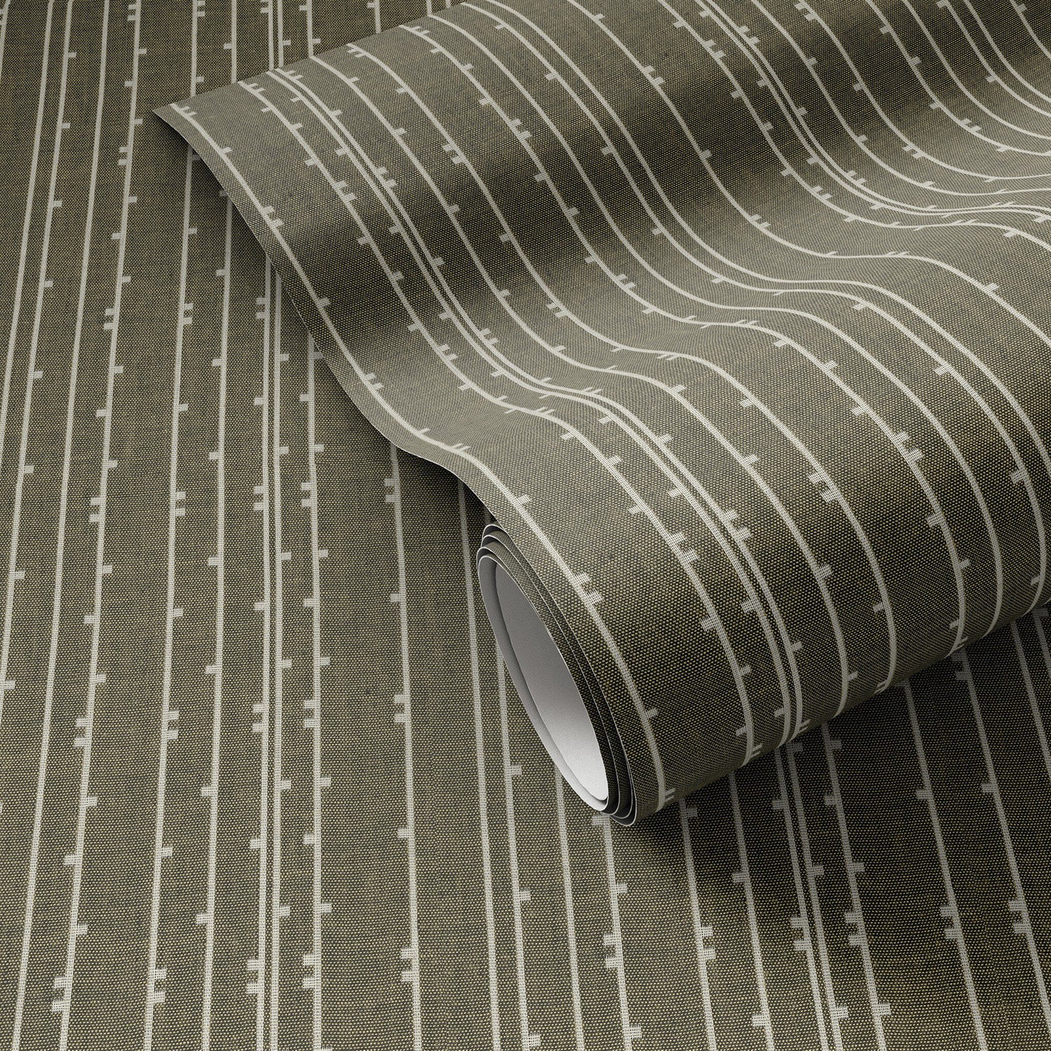 FH Art Studio Lin Tic Olive I Wallpaper