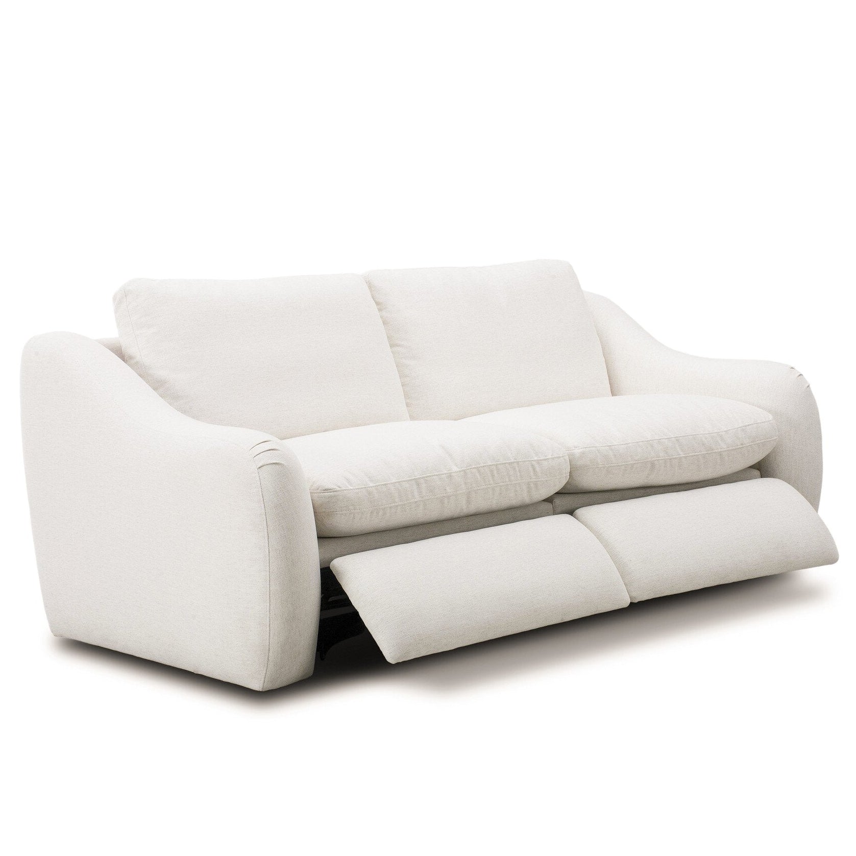 Four Hands Crawford Crypton Nomad Snow Power Recliner 2 Piece Sectional Sofa Sofa open view 2