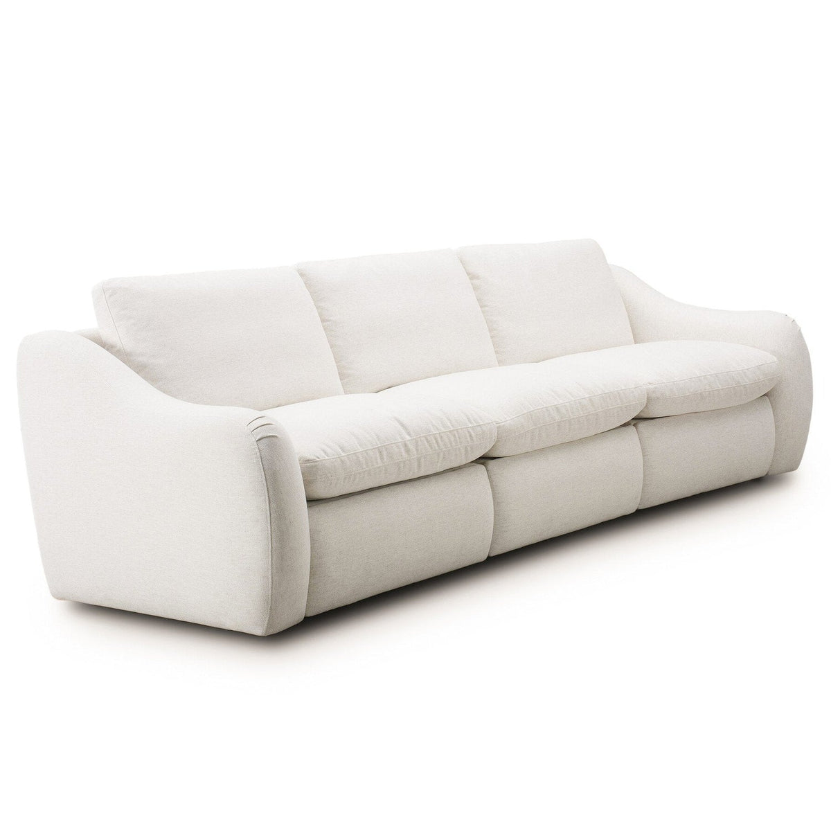 Four Hands Crawford Crypton Nomad Snow Power Recliner 3 Piece Sectional Sofa Sofa styled view