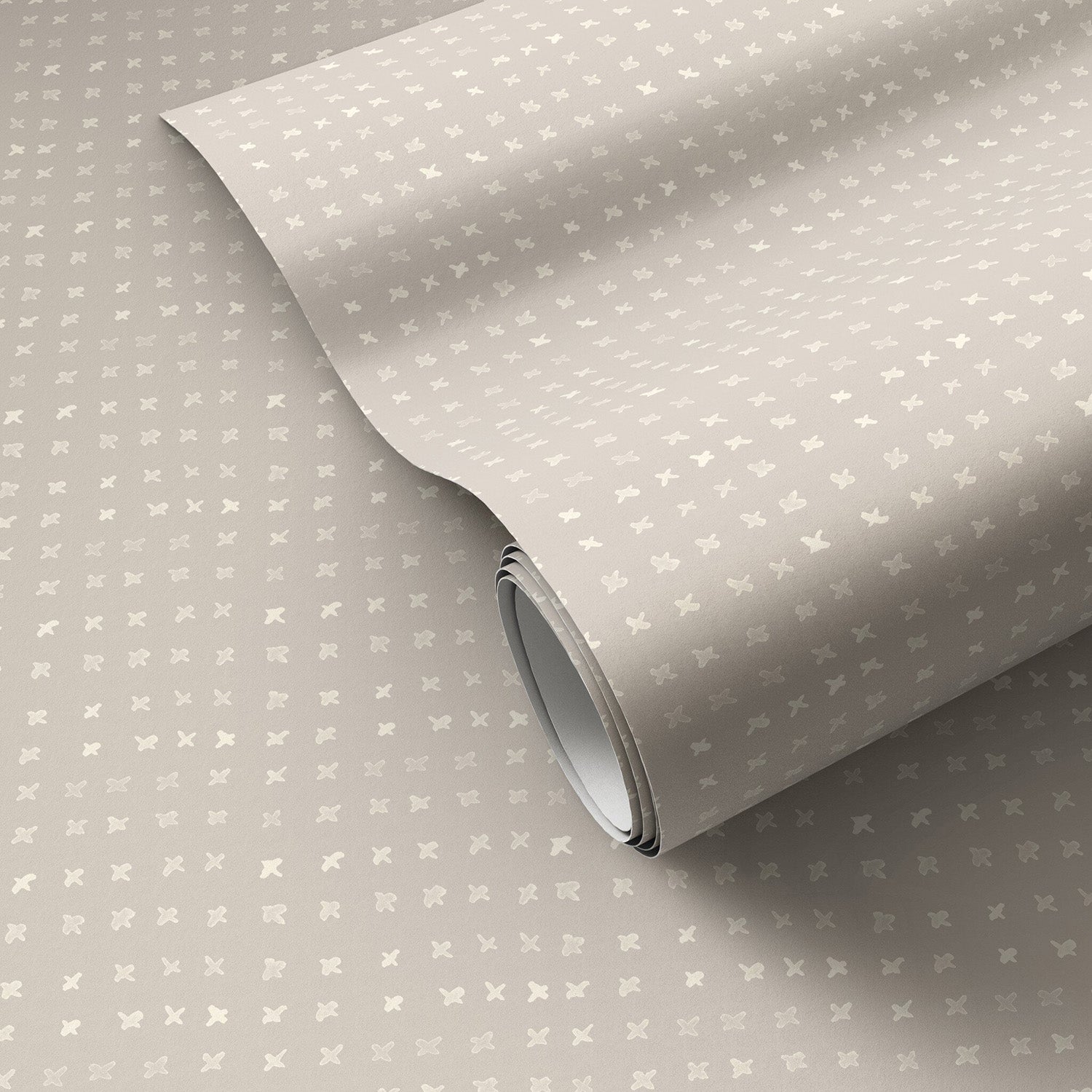 Jess Engle x Four Hands Bisous Gray II Wallpaper