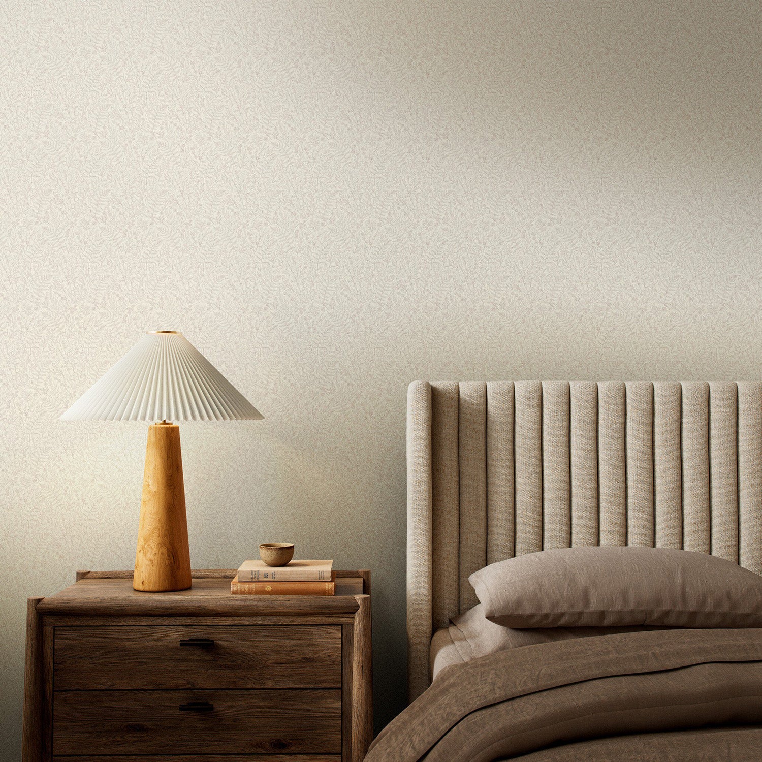 Getty Images x Four Hands Botanical Gray II Wallpaper