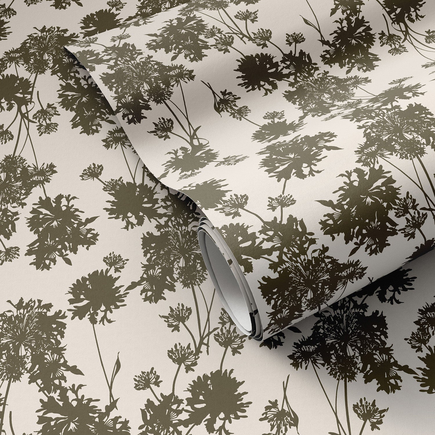 Gold Rush Art Co. x Four Hands Flora Olive II Wallpaper