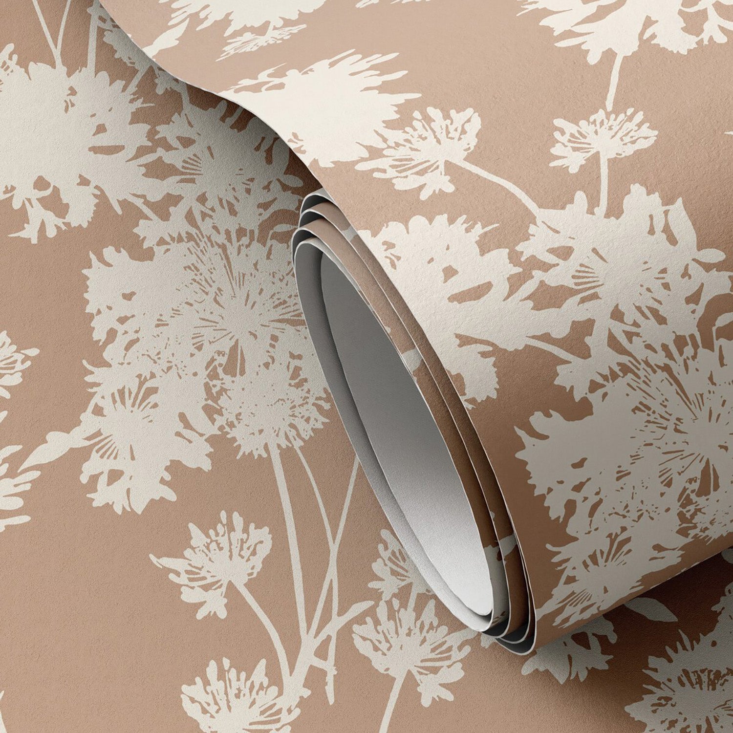 Gold Rush Art Co. x Four Hands Flora Tan I Wallpaper