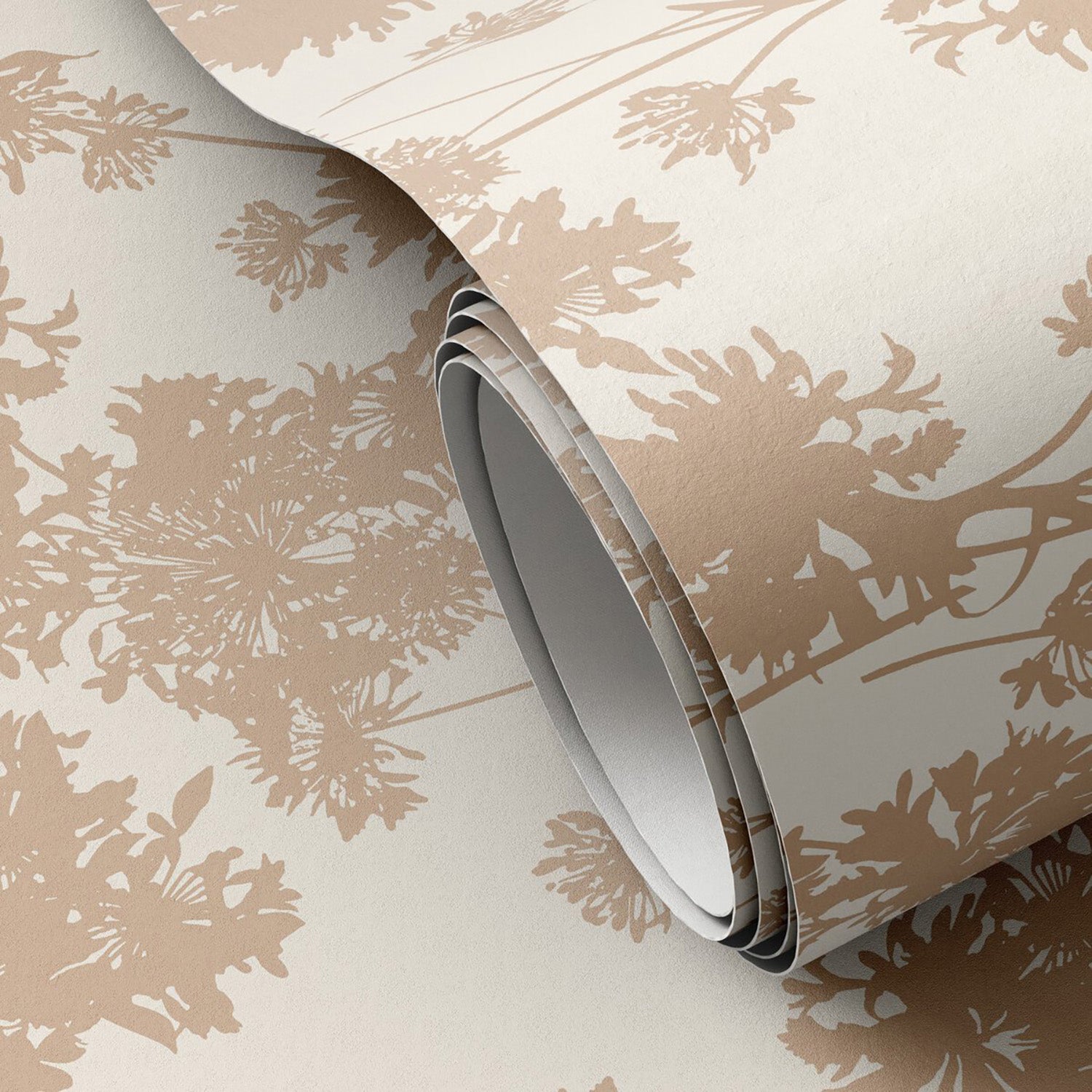 Gold Rush Art Co. x Four Hands Flora Tan II Wallpaper