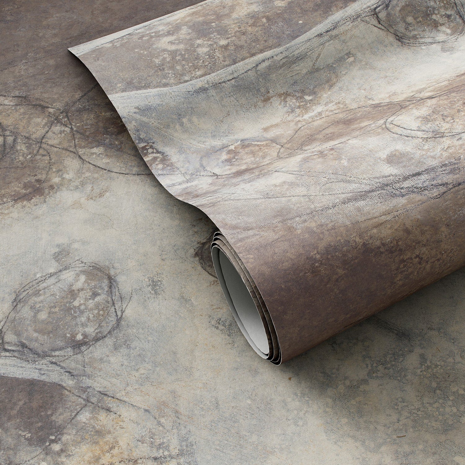 Mural by Matera x Four Hands Penumbra II Wallpaper