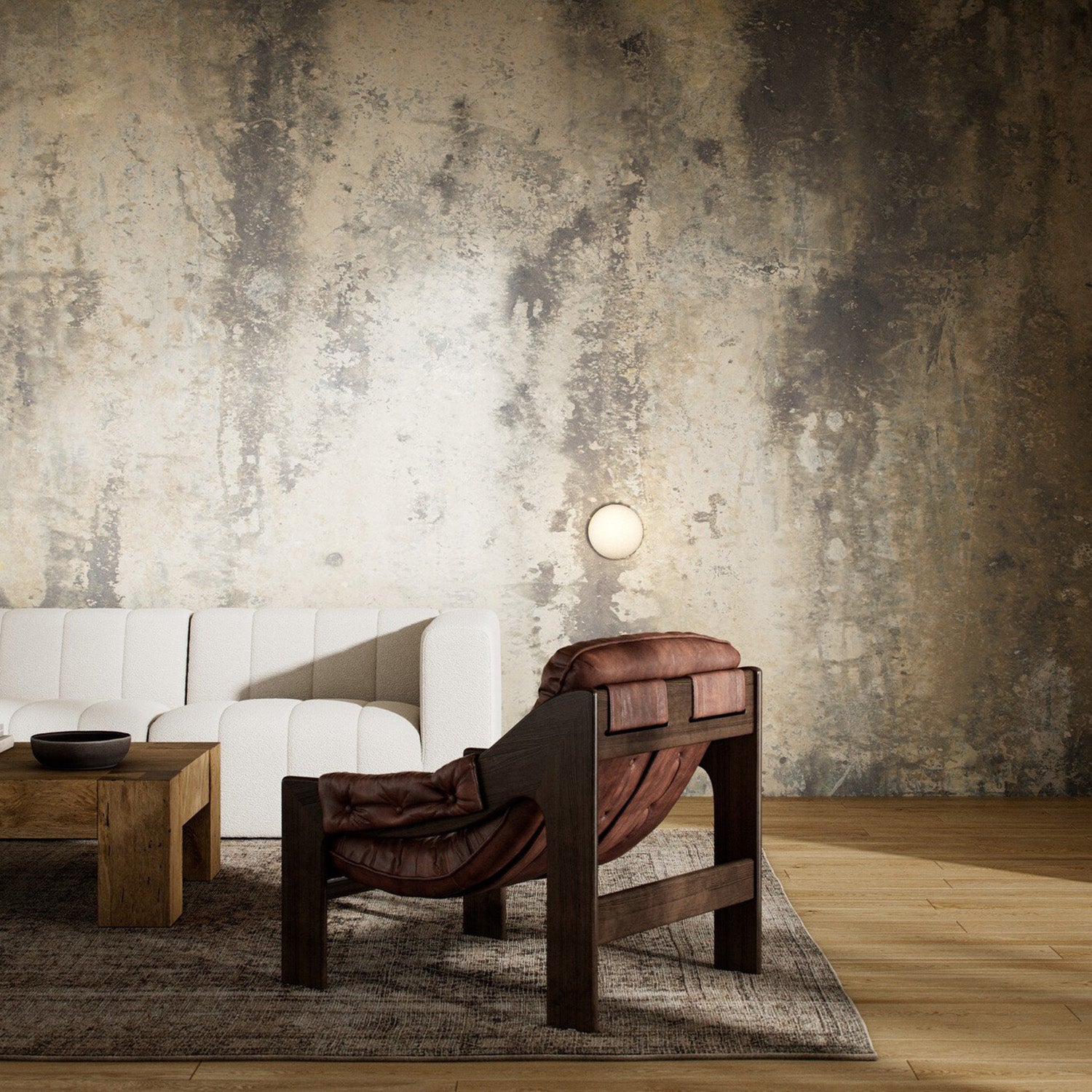 Mural by Matera x Four Hands Penumbra I Wallpaper