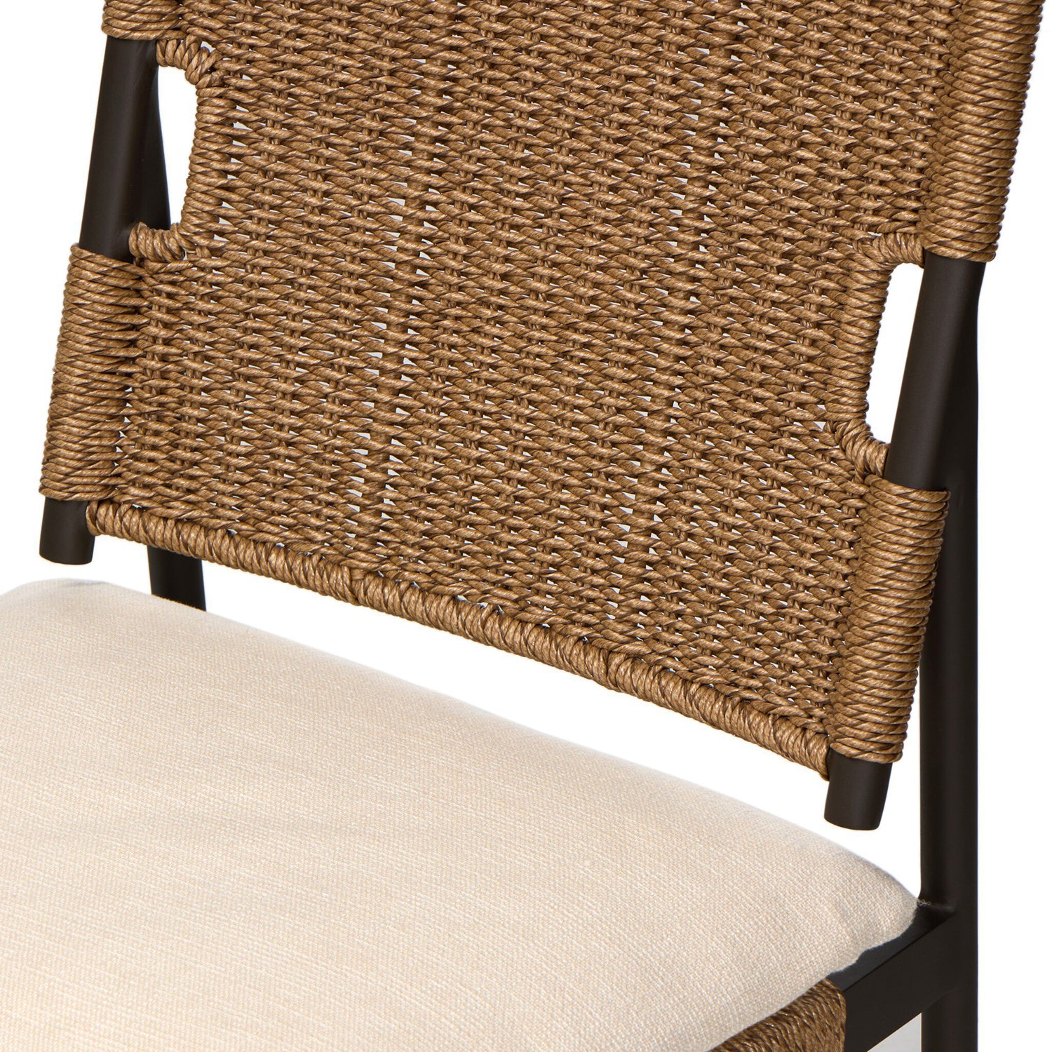 Four Hands Miller Outdoor Woven Dining Chair Set of 2