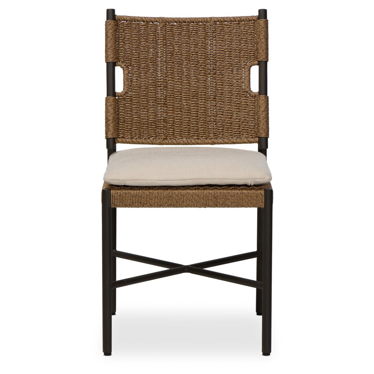 Four Hands Miller Outdoor Woven Dining Chair Set of 2