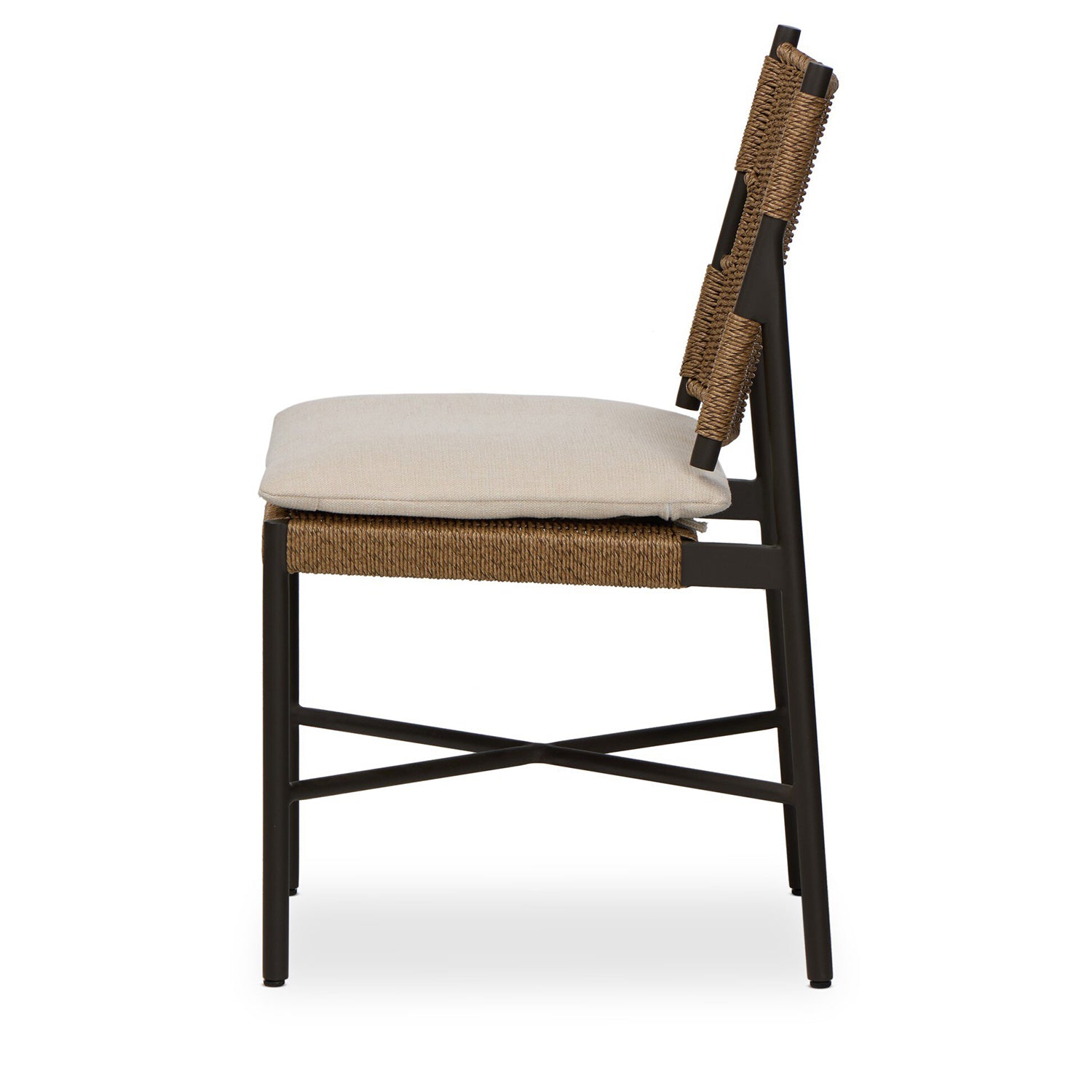 Four Hands Miller Outdoor Woven Dining Chair Set of 2