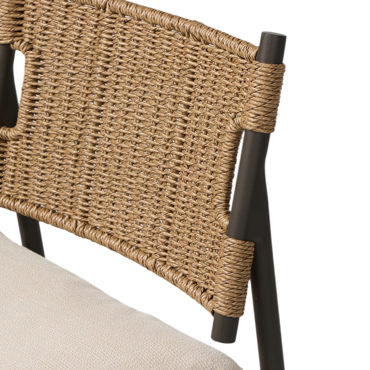 Four Hands Miller Outdoor Woven Bar Stool Set of 2