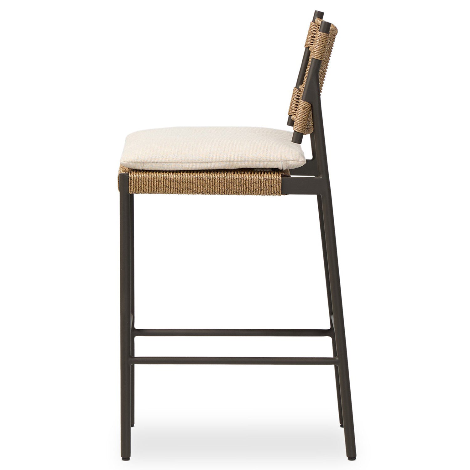 Four Hands Miller Outdoor Woven Bar Stool Set of 2