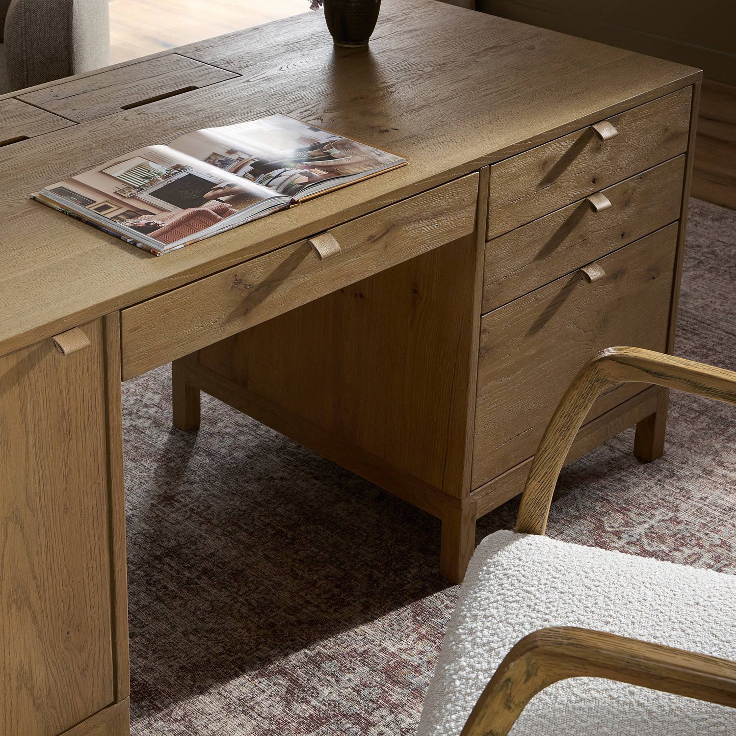 Four Hands Tula Executive Desk