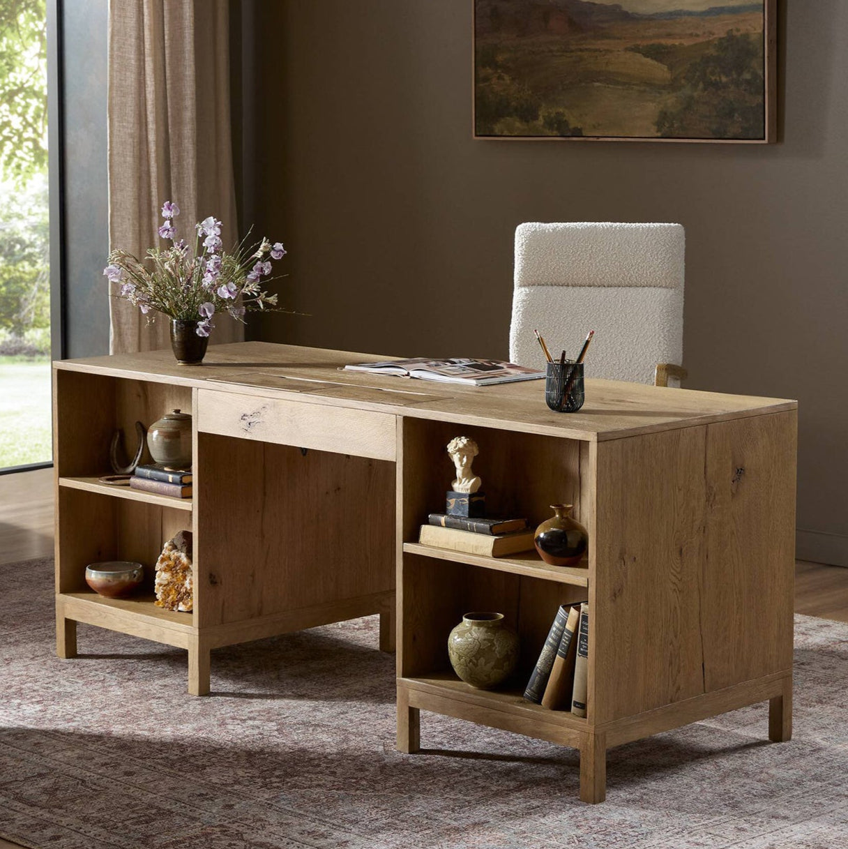 Four Hands Tula Executive Desk