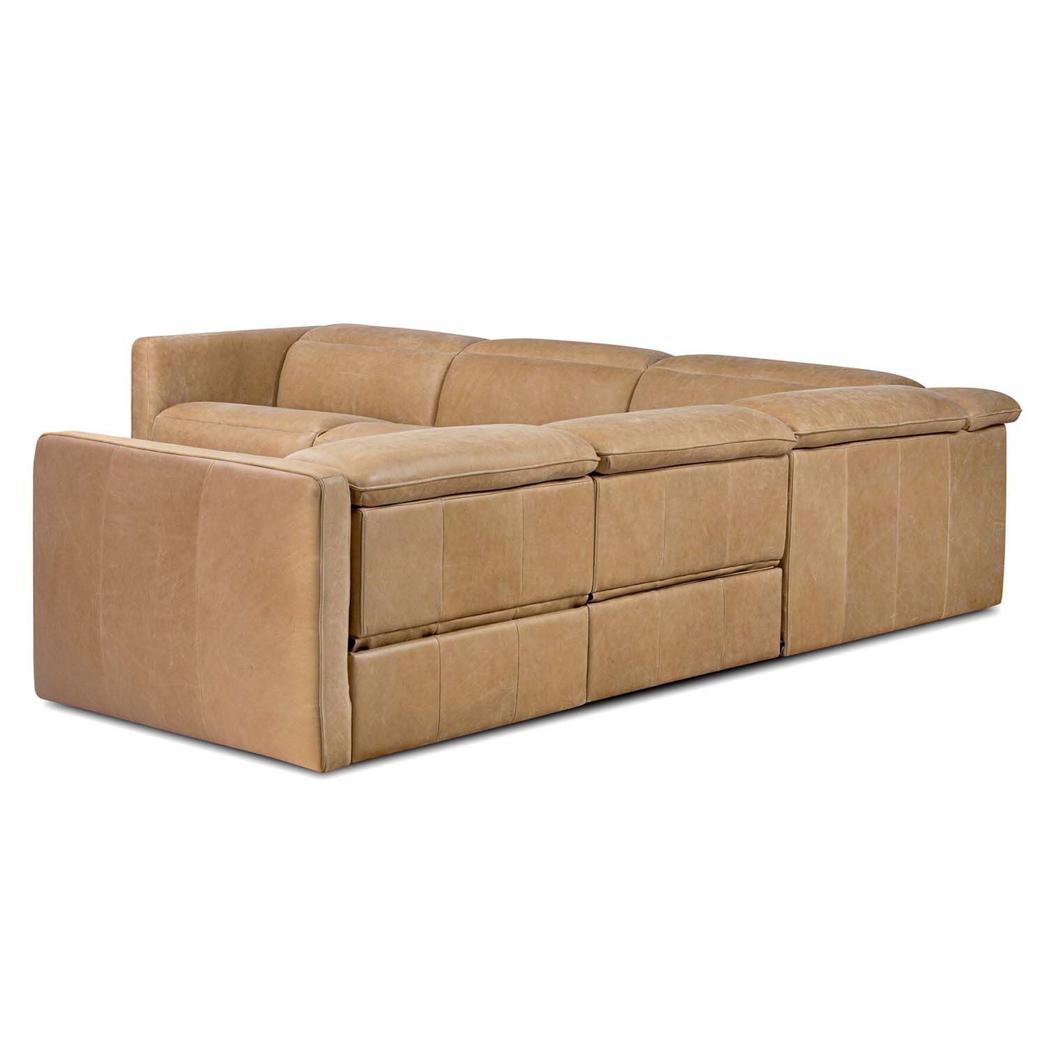 Four Hands Kenlee Power Recliner 5 Piece Sectional Sofa