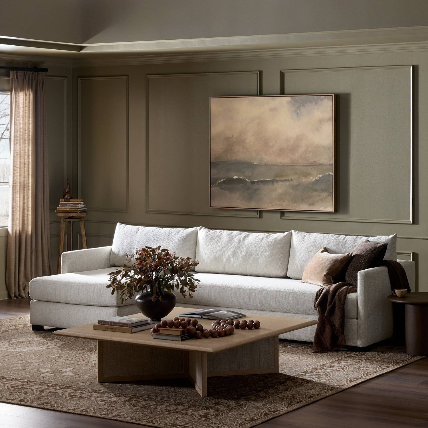 Four Hands Wickham 2-Piece Sectional Sofa