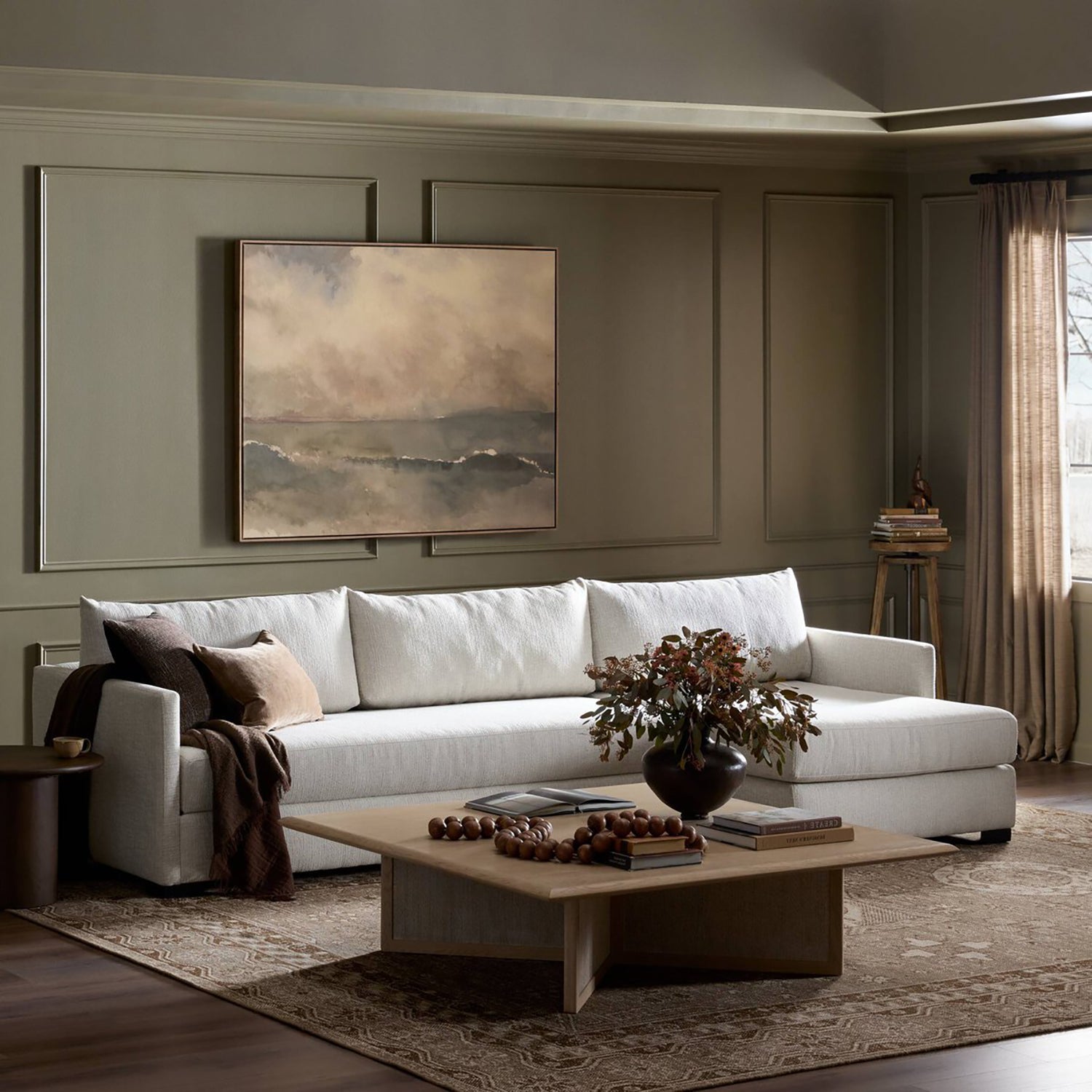 Four Hands Wickham 2-Piece Sectional Sofa