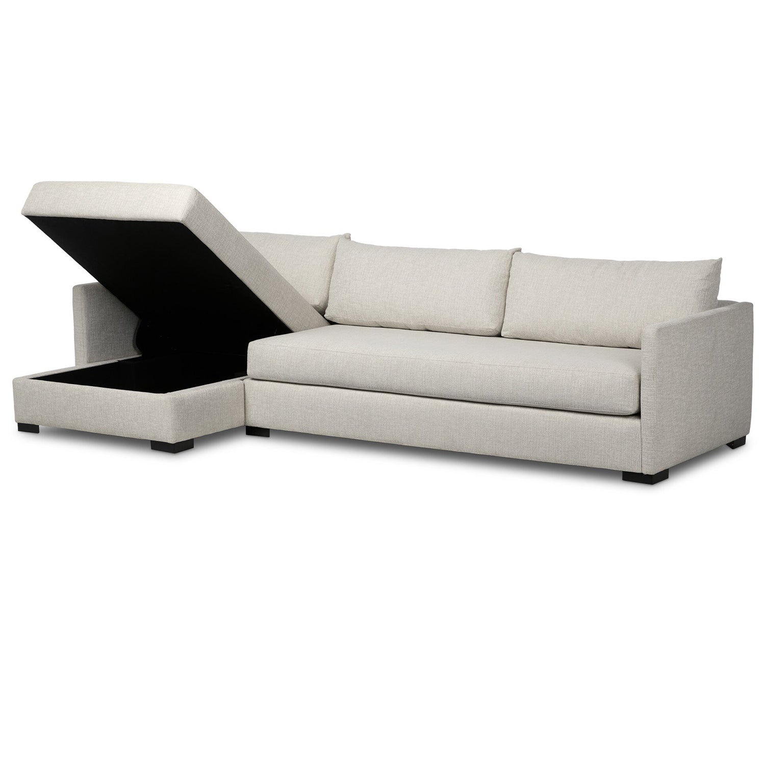 Four Hands Wickham 2-Piece Storage Sectional Sofa