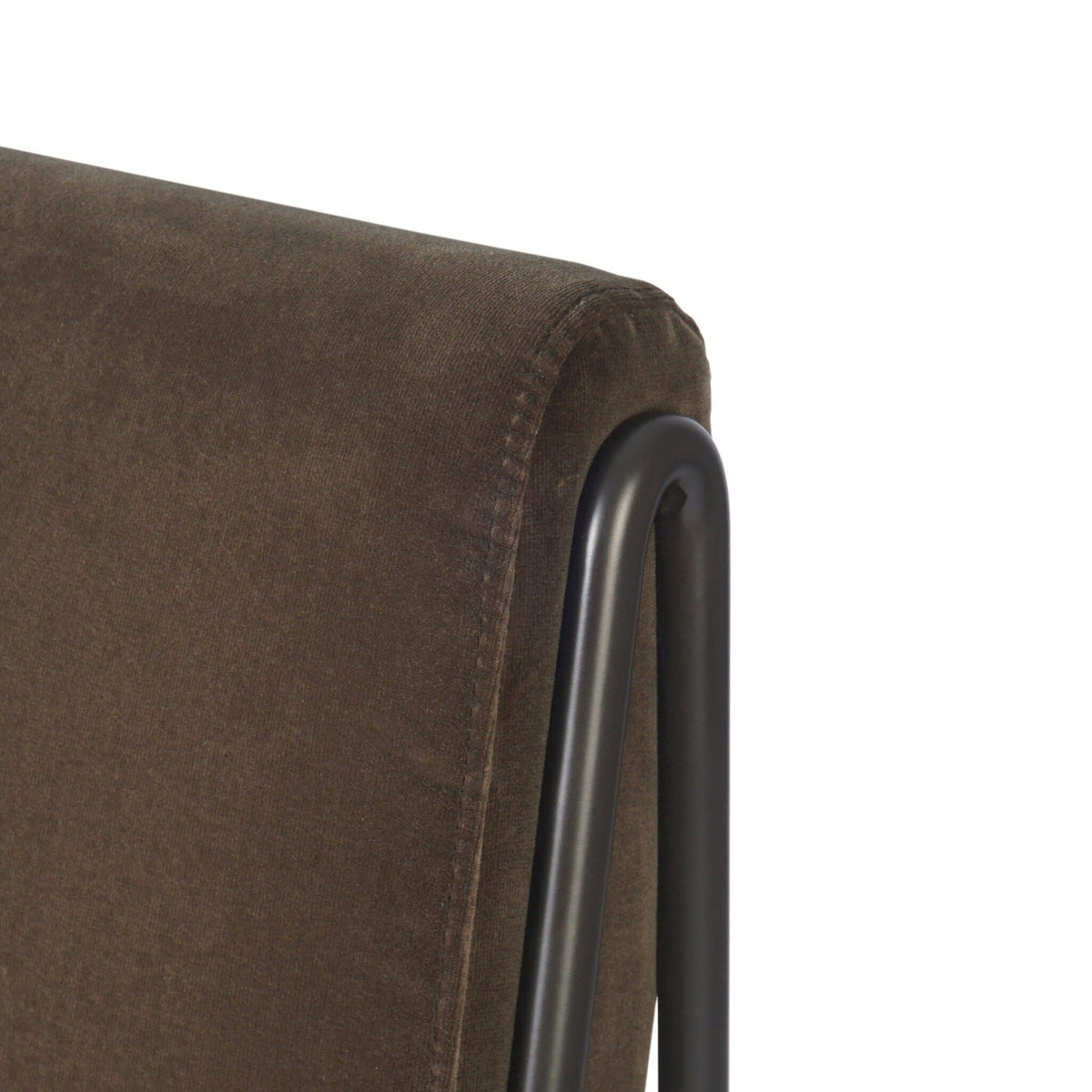 Four Hands Decker Surrey Mink Dining Chair close-up detail