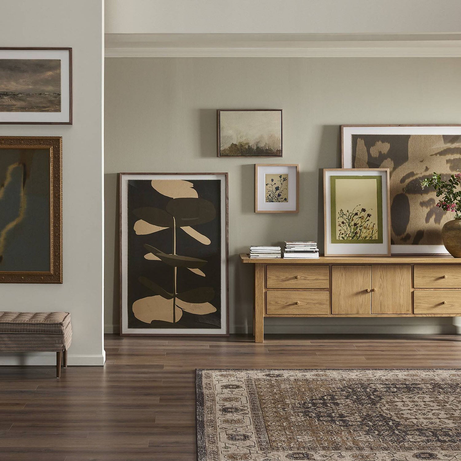 Four Hands x Dan Hobday North Wind Framed Wall Art