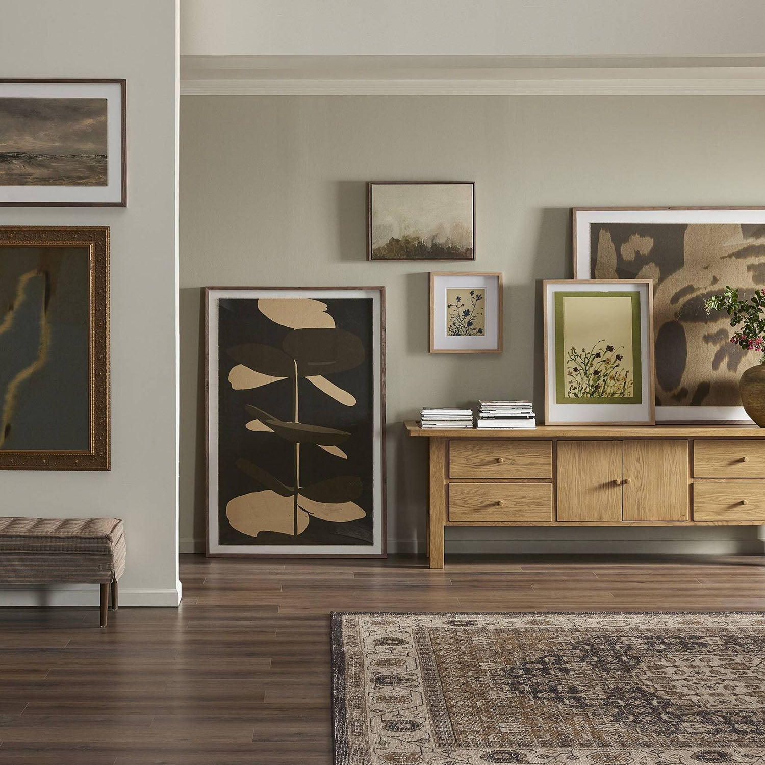 Four Hands x Dan Hobday Minato Framed Wall Art