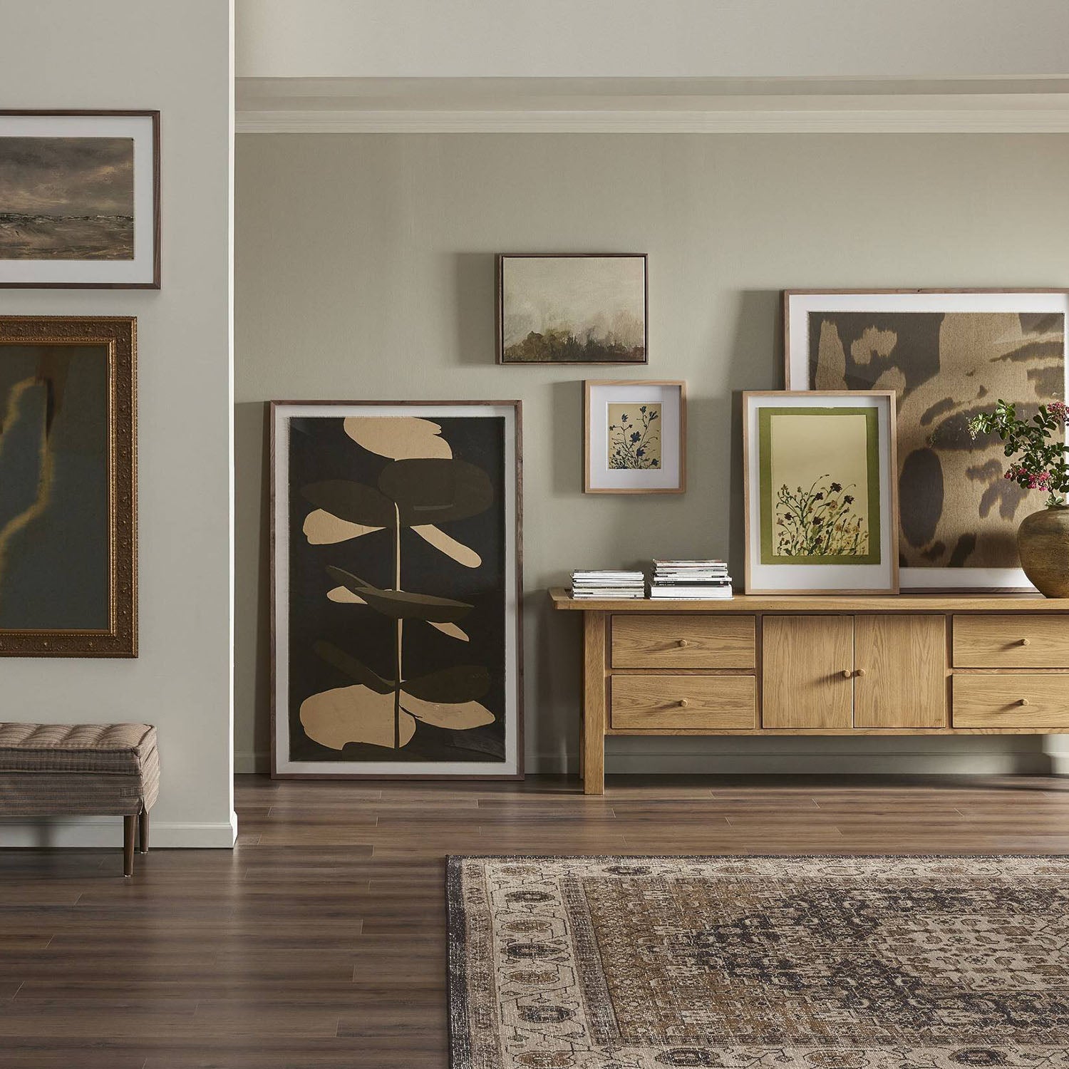 Four Hands x Shaina Page Wildflower Medley Framed Wall Art