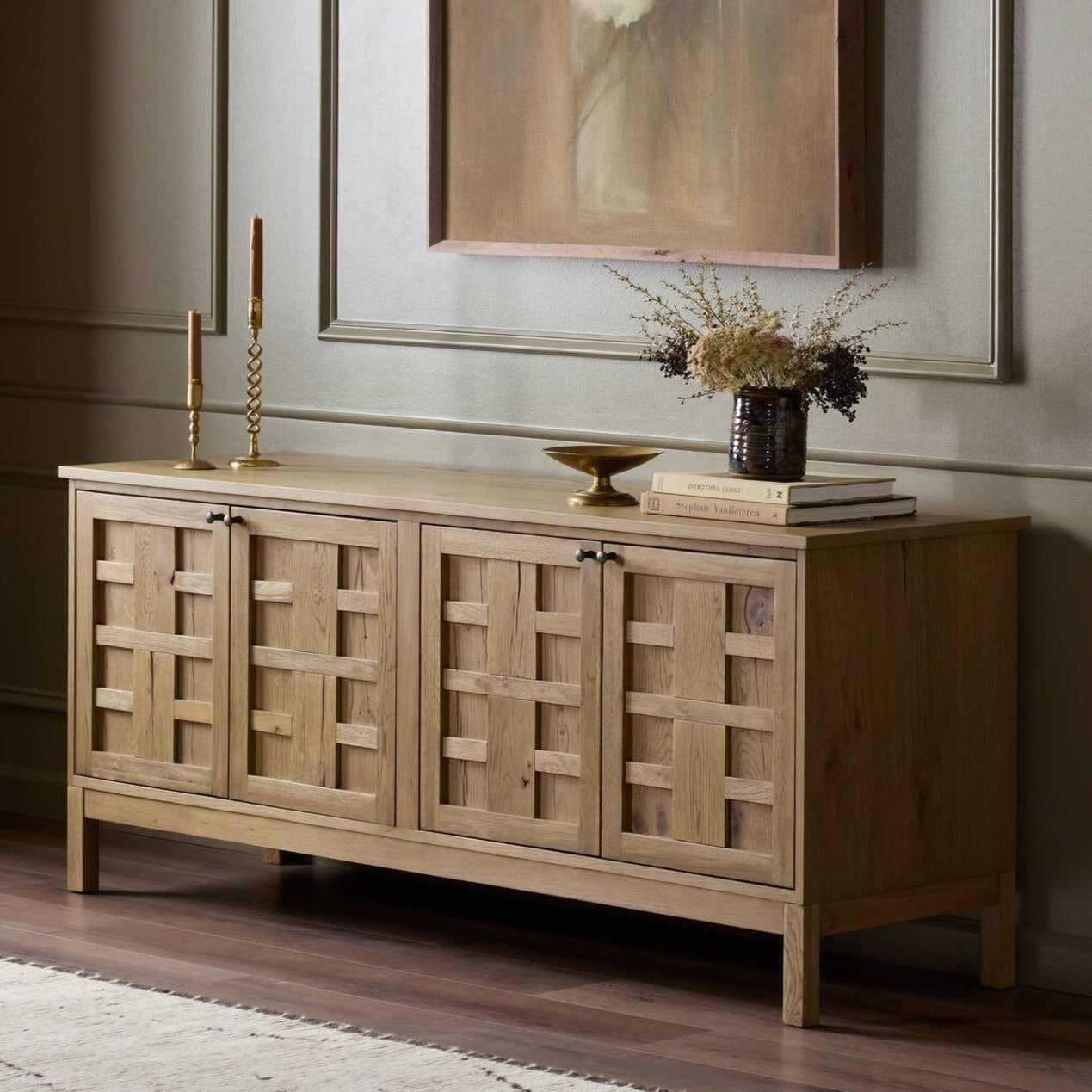 Four Hands Alessio Media Console