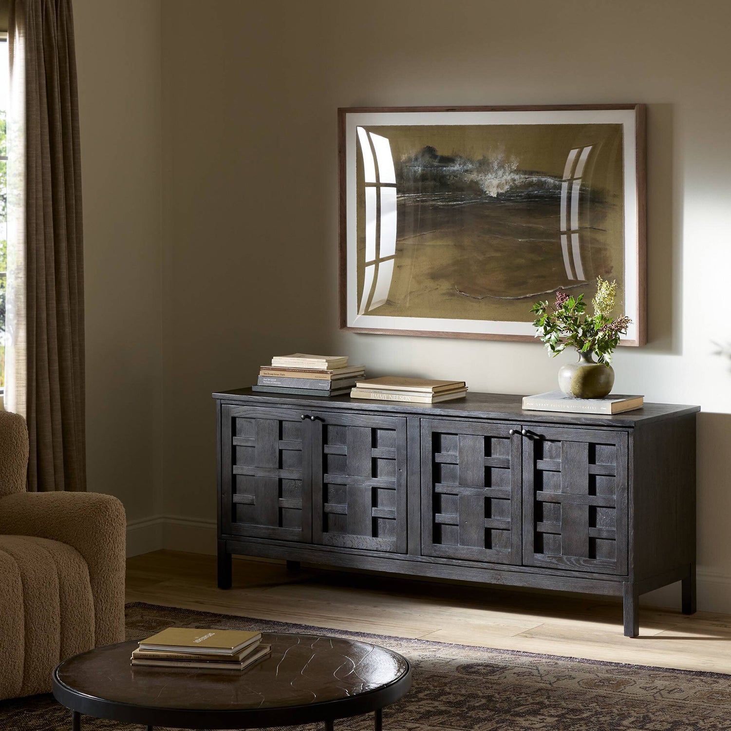 Four Hands Alessio Media Console